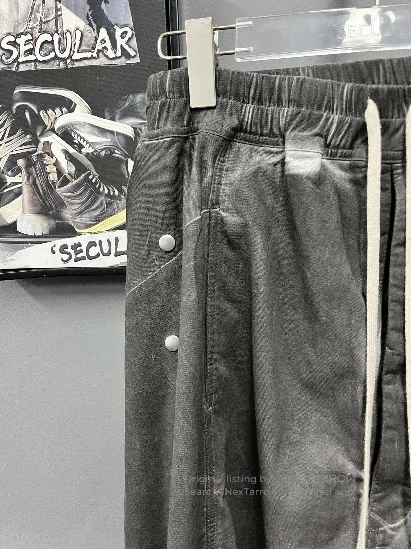 Rick Owens Drkshdw Rick Owens Drkshdw Babel Pusher Pants. Size US 26 / EU 42 - 2 Thumbnail