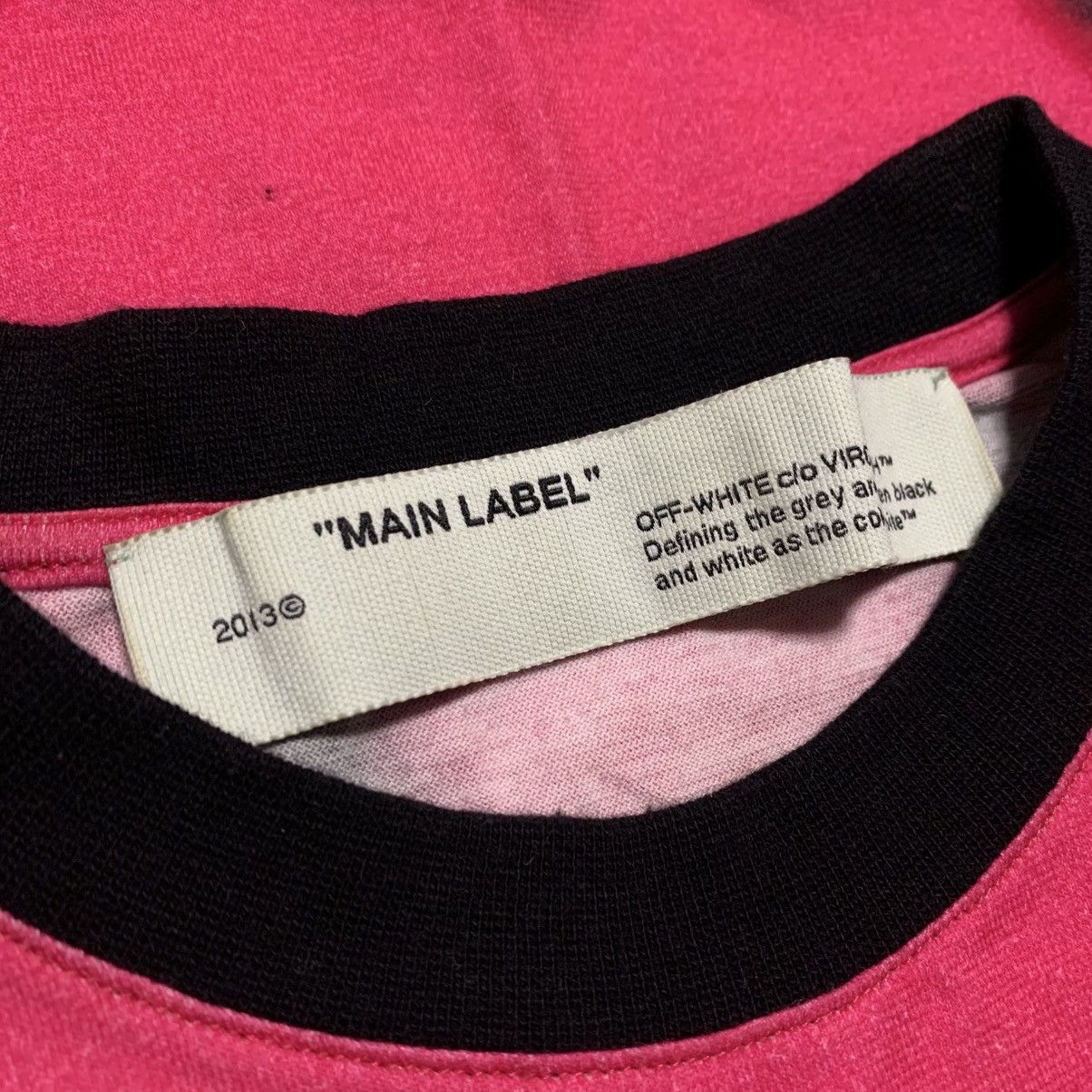 Off-White Off White XS Pink Tie Dye Black Tee Virgil Abloh Size US XS / EU 42 / 0 - 5 Thumbnail