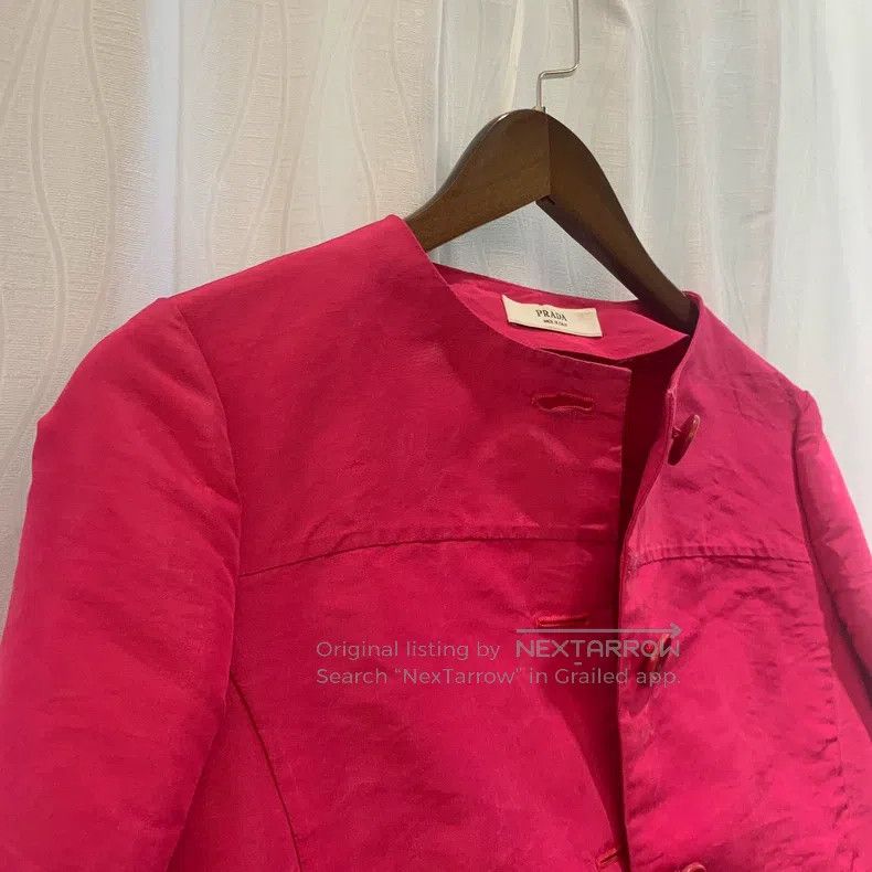 Prada Prada Pink short jacket Size S / US 4 / IT 40 - 6 Thumbnail
