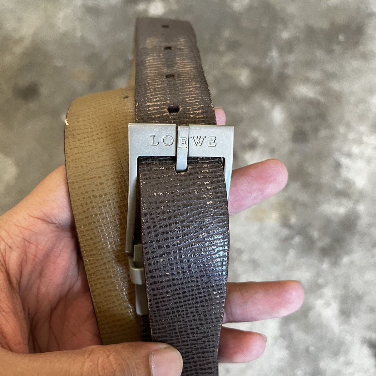 Loewe Loewe leather belt Size ONE SIZE - 4 Thumbnail