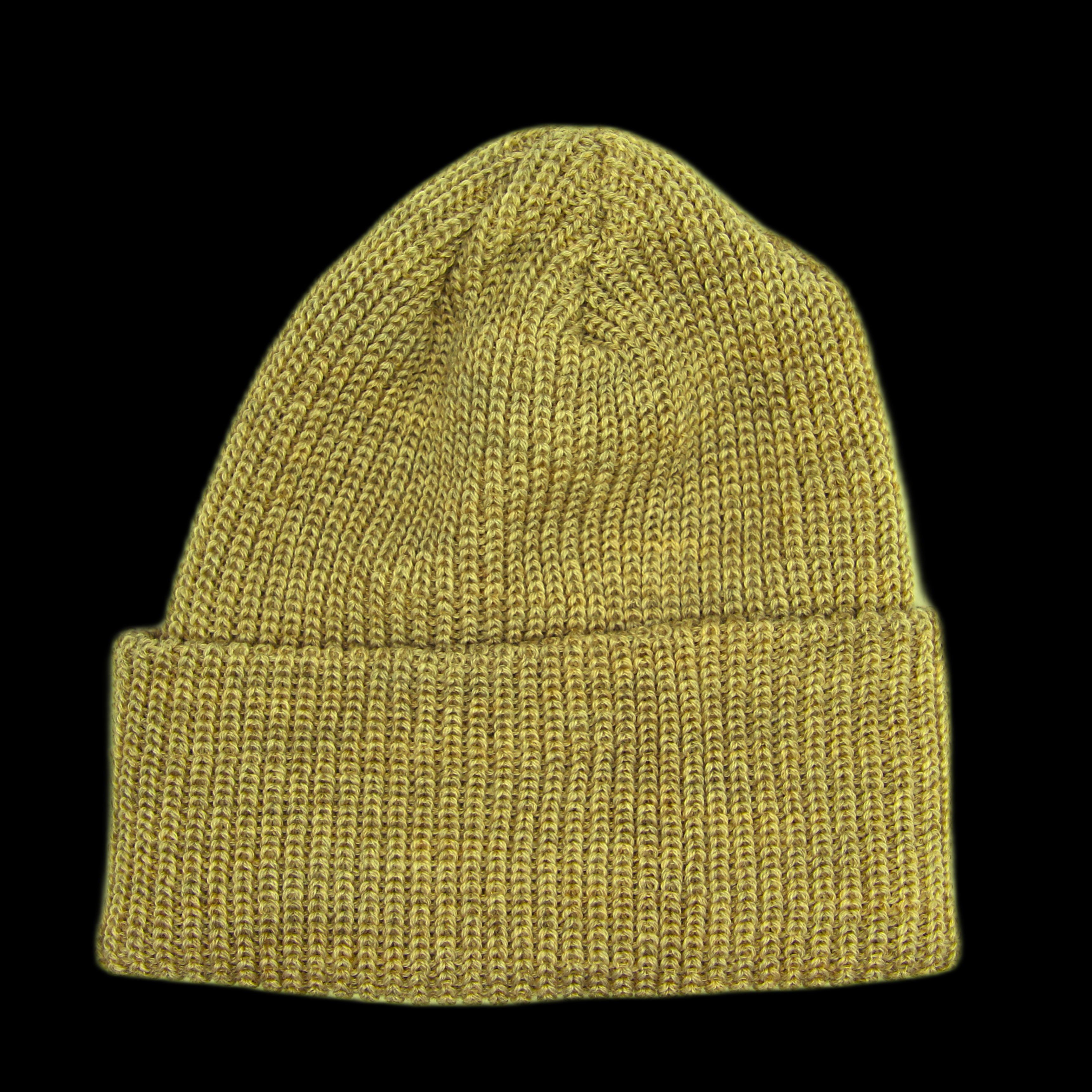 Other Blank 50% Merino wool Beanie Beige Size ONE SIZE - 2 Thumbnail