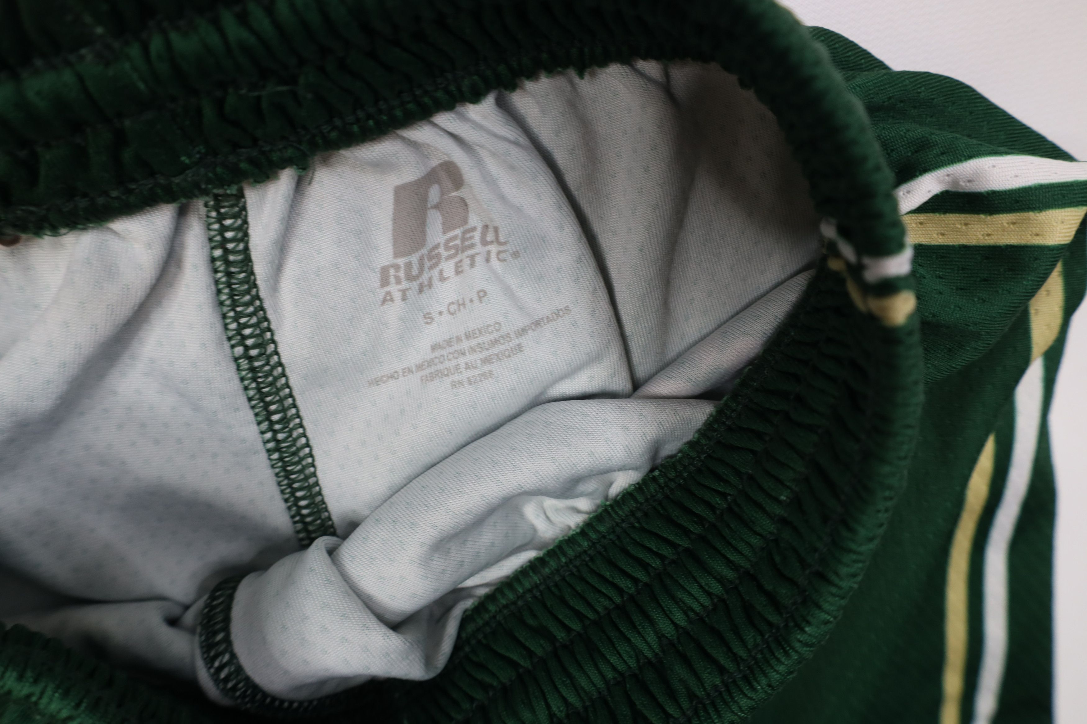 Russell Athletic Vintage 90s Y2K Russell Athletic Basketball Gym Shorts Green Size US 30 / EU 46 - 6 Thumbnail