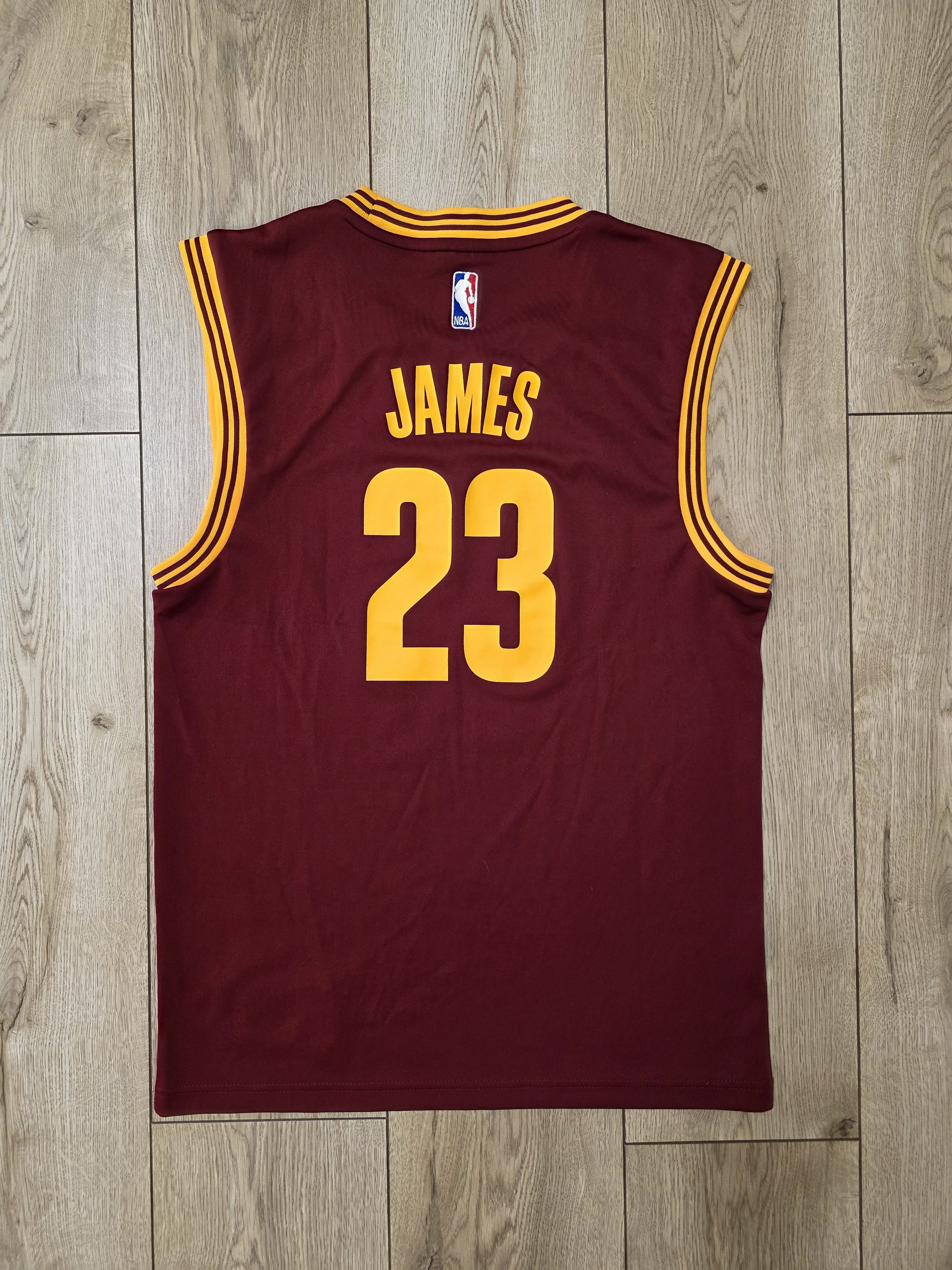 NBA CLEVELAND CAVALIERS JERSEY JAMES JERSEY BASKETBALL SHIRT Size US S / EU 44-46 / 1 - 2 Thumbnail