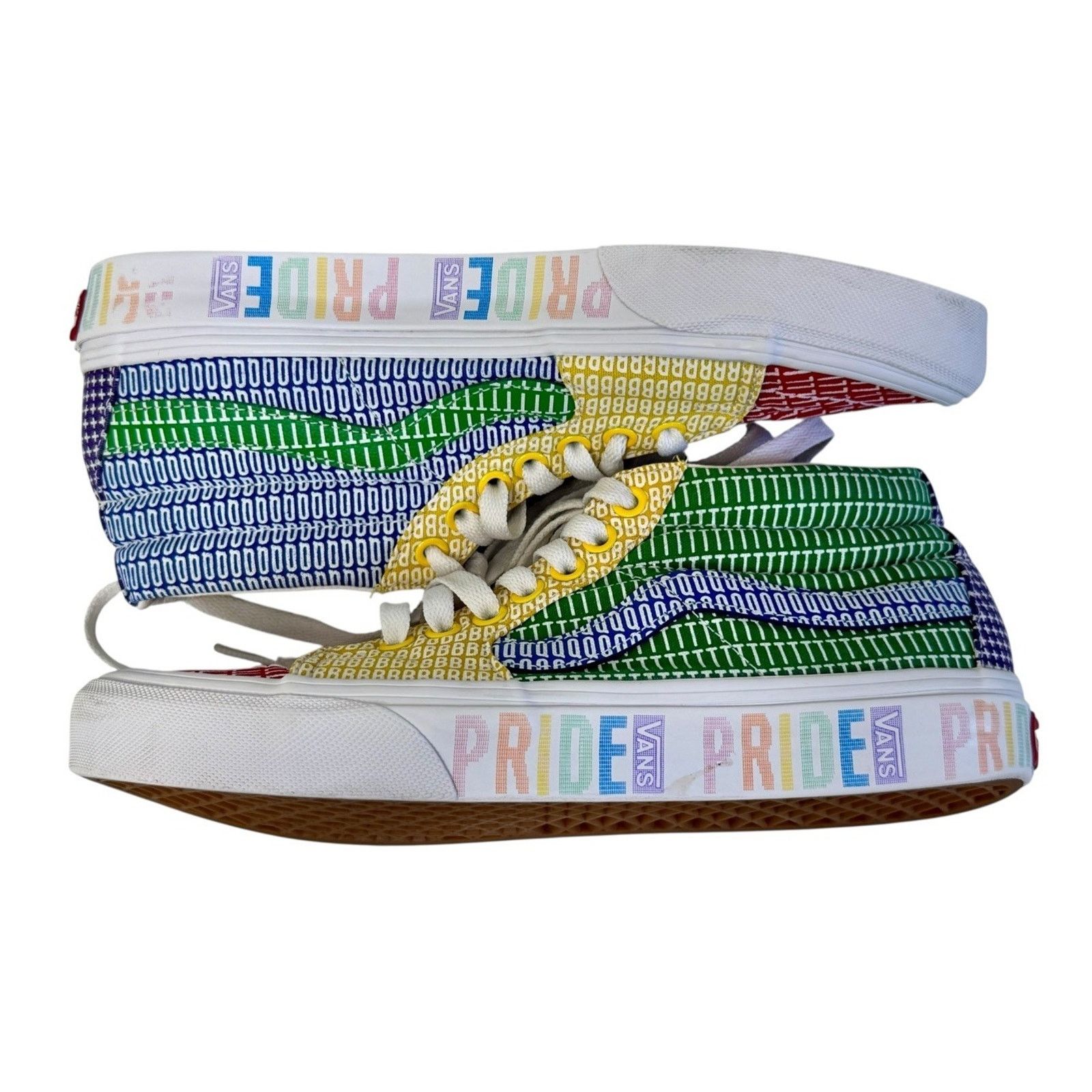 Vans VANS Pride LGBTQ Rainbow Sk8-Mid Tops Cushioned Shoes 7/8.5 Size US 8.5 / IT 38.5 - 7 Thumbnail