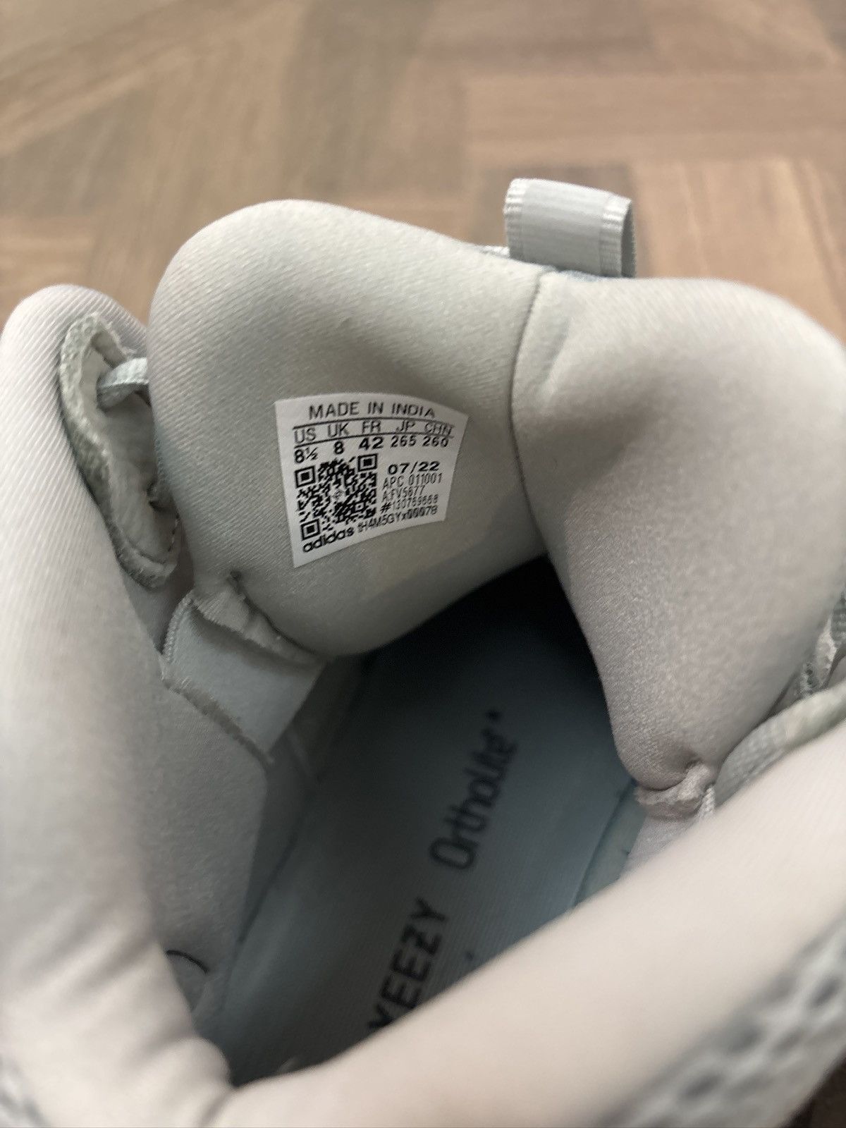 Other Yeezy adidas desert boot salt size 42 Size US 8.5 / EU 41-42 - 3 Thumbnail