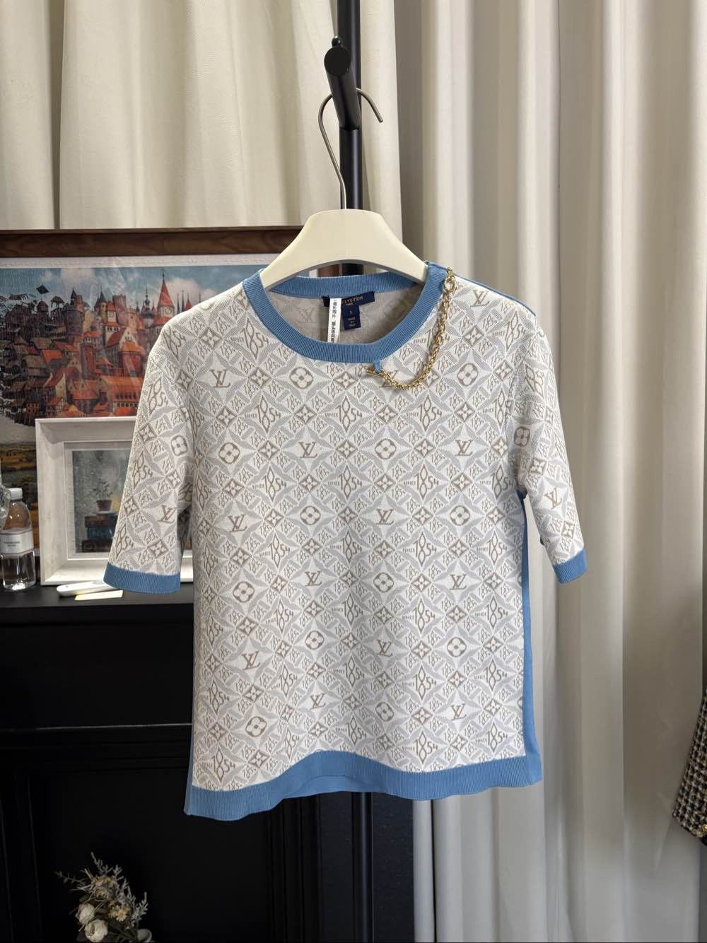Louis Vuitton Louis Vuitton 1854 Knit Top Size S Size S / US 4 / IT 40 - 1 Thumbnail