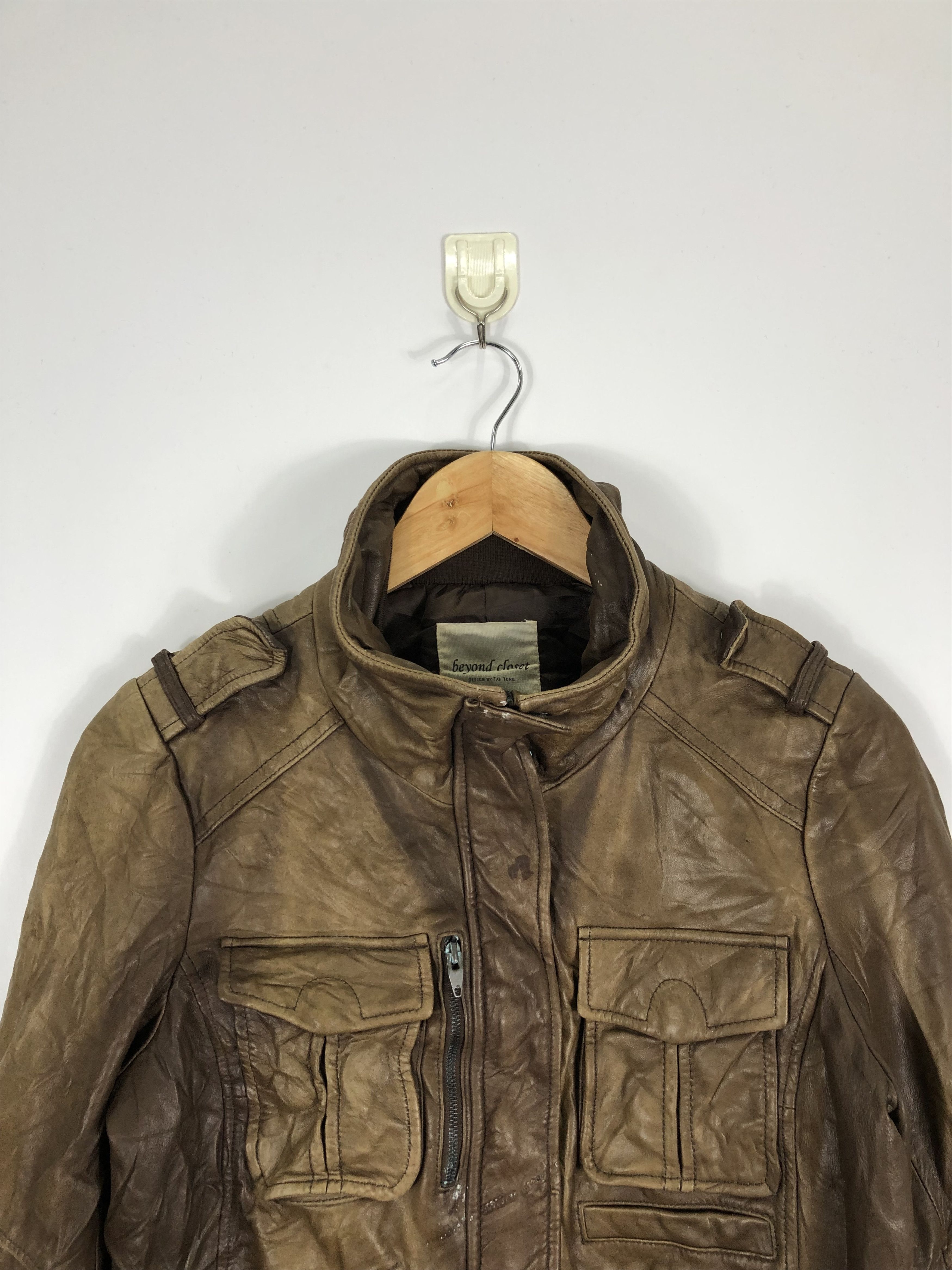 Japanese Brand Vintage Japanese Brand Leather Jacket J0654 Size US M / EU 48-50 / 2 - 7 Thumbnail