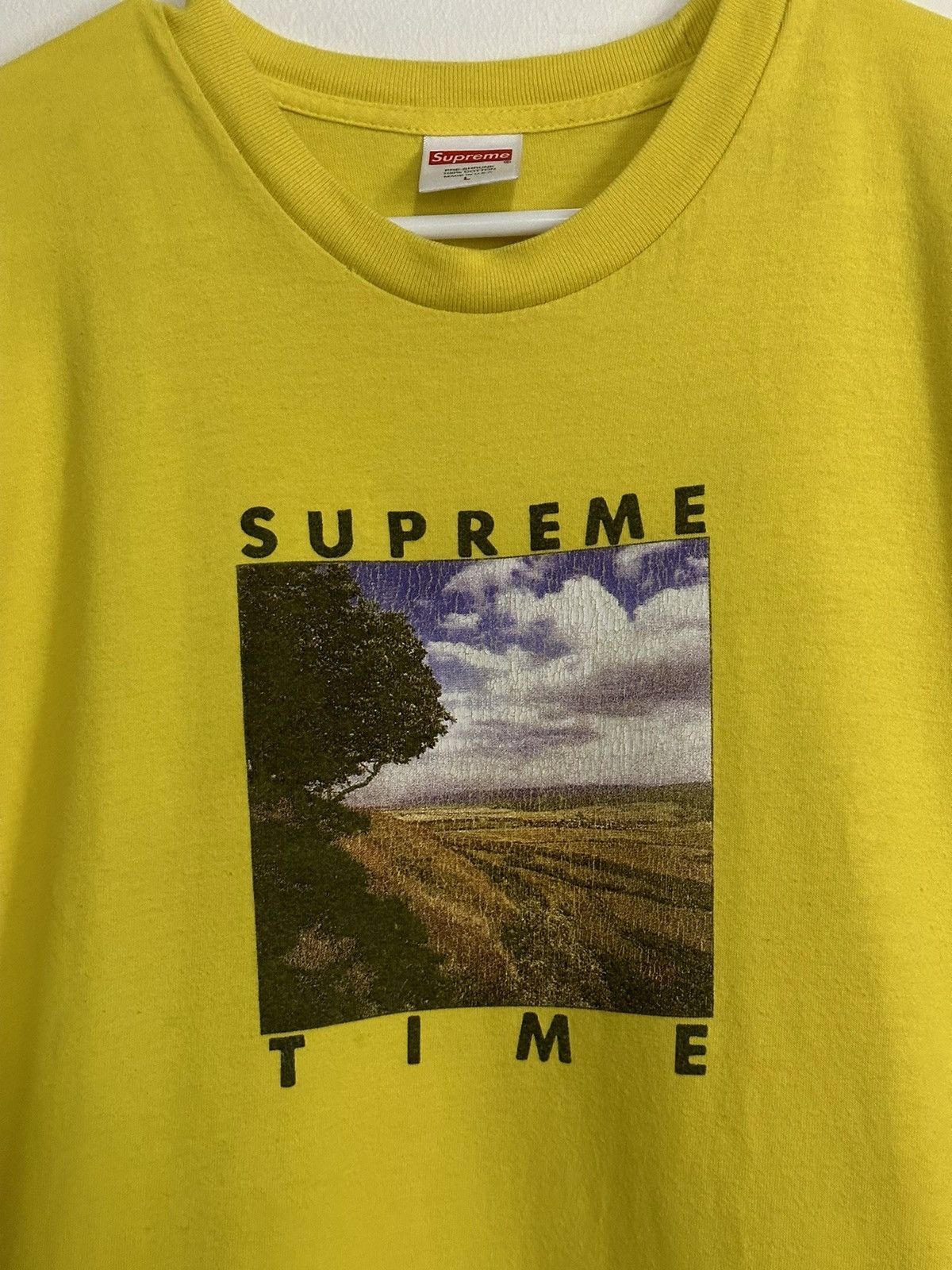 Supreme Supreme Time Tee Size US L / EU 52-54 / 3 - 2 Thumbnail