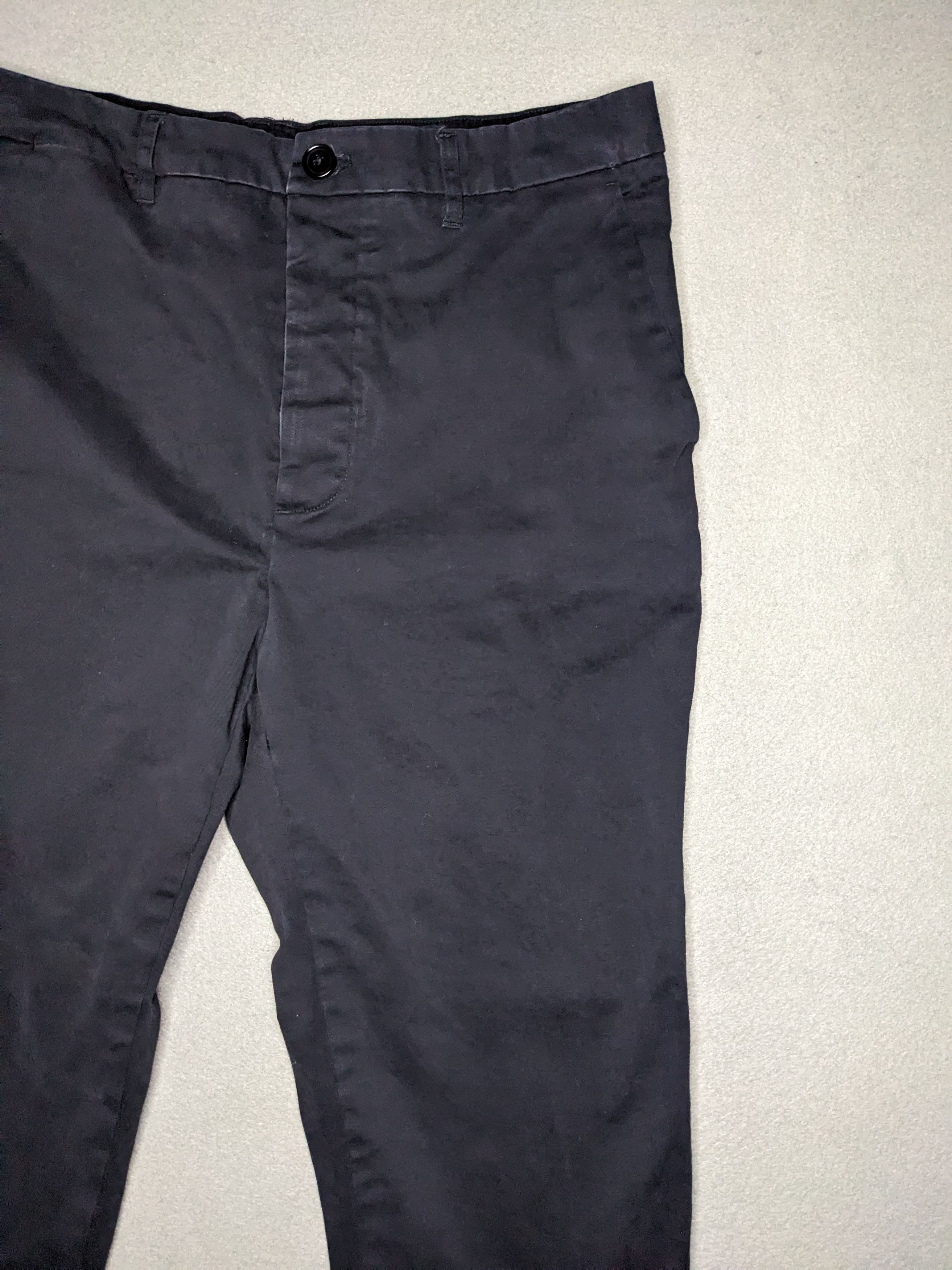 Allsaints All Saints Walde Chino Pants 34x29 Twill Trousers High Rise Size US 34 / EU 50 - 3 Thumbnail