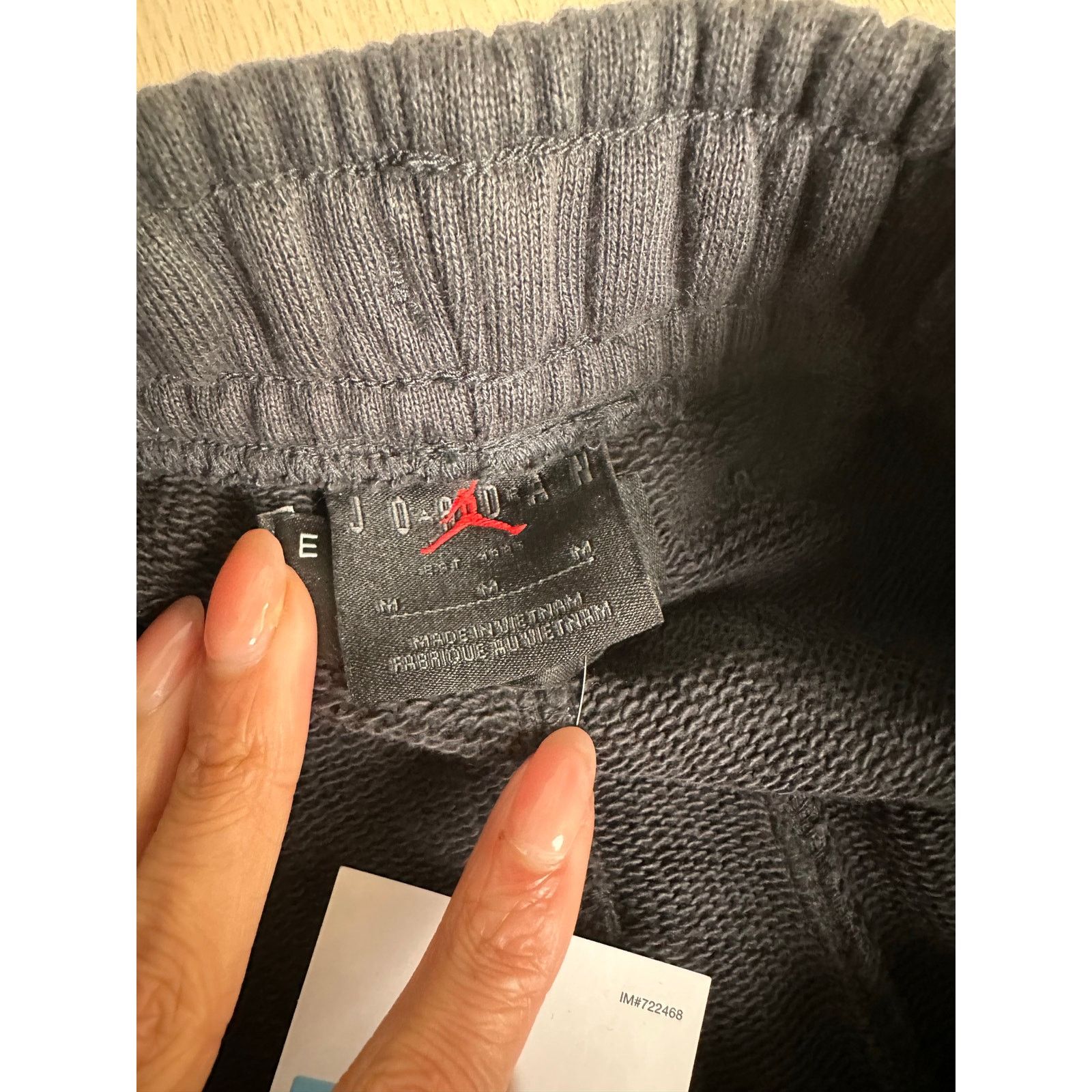 Jordan Brand Black Jordan Sweatpant Jogger Fleece FJ0696-045 - Size M Size US 30 / EU 46 - 7 Thumbnail