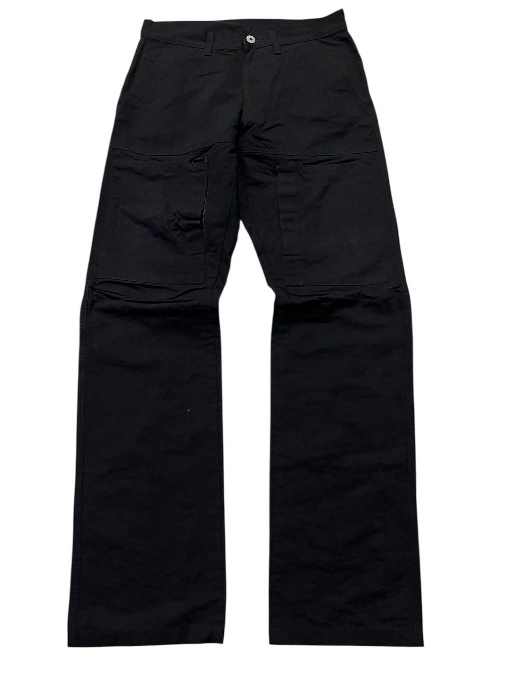PPFM PPFM Double Pocket Black Pants Size US 29 - 1 Thumbnail