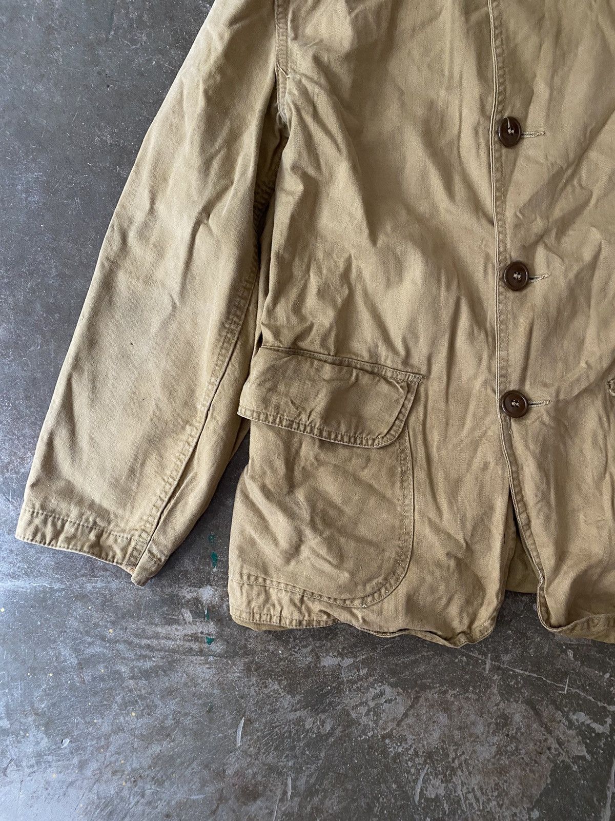 Vintage Vintage JC Higgins Hunting Jacket Kapital RRL Orgueil 45rpm Size US XL / EU 56 / 4 - 3 Thumbnail