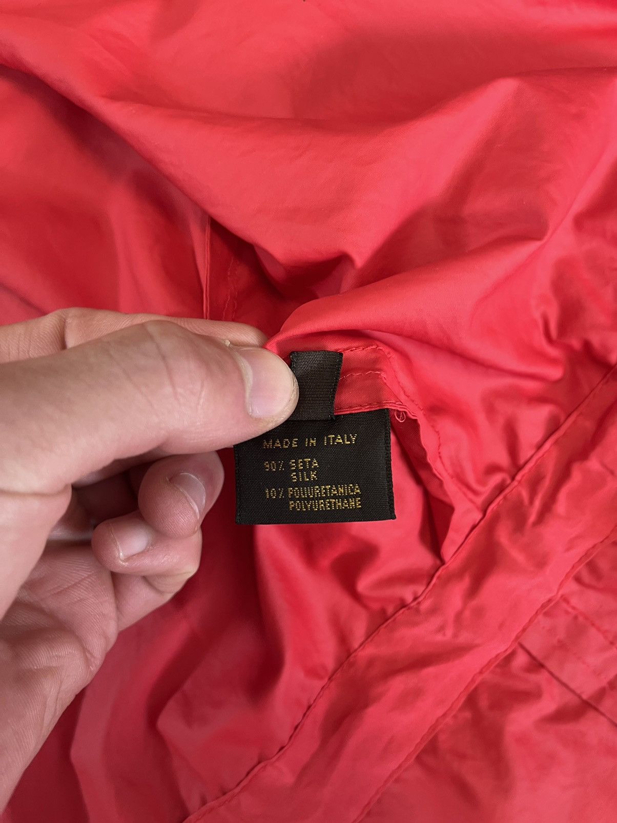 Loro Piana Loro Piana Women Jacket Windbreaker Silk SizeL Made In Italy Size L / US 10 / IT 46 - 8 Thumbnail