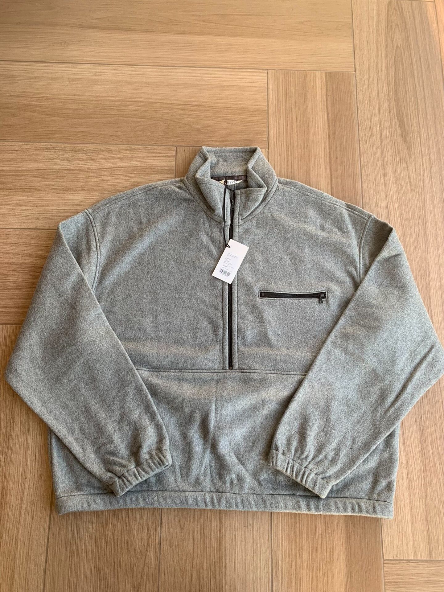 AURALEE 25AW Fleece Halfzip PO