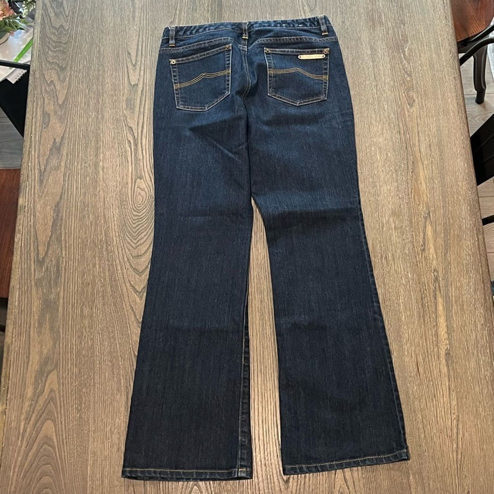 Michael Kors Michael Kors Dark Wash Denim Jeans Flare Leg Size 8 Size 30" / US 8 / IT 44 - 12 Thumbnail
