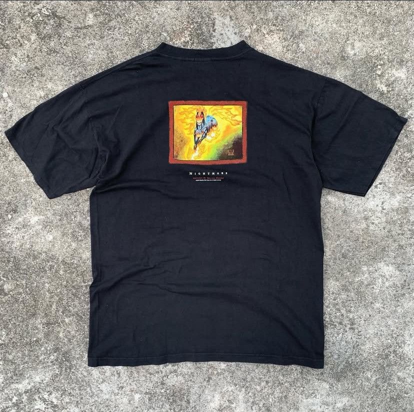Vintage Vintage Magic Gethering - Nightmare by Melissa Benson Tee Size US XL / EU 56 / 4 - 5 Thumbnail