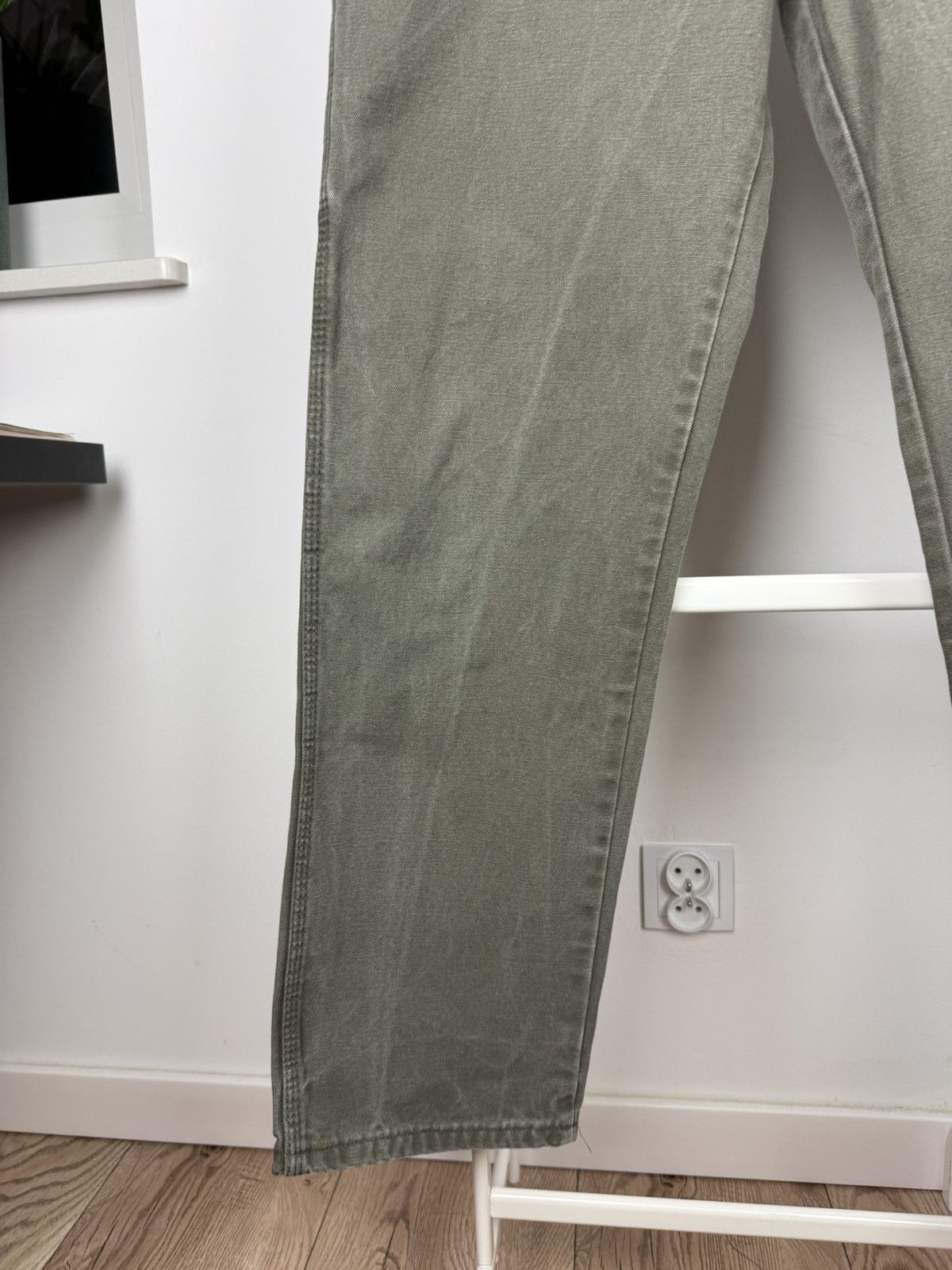 Carhartt × Dickies × Vintage Vintage faded earth tone green baggy fit dickies pants hype Size US 31 - 10 Thumbnail
