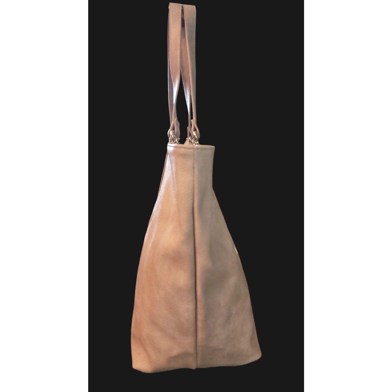 Steve Madden Steve Madden beige faux-leather tote bag Size ONE SIZE - 6 Thumbnail