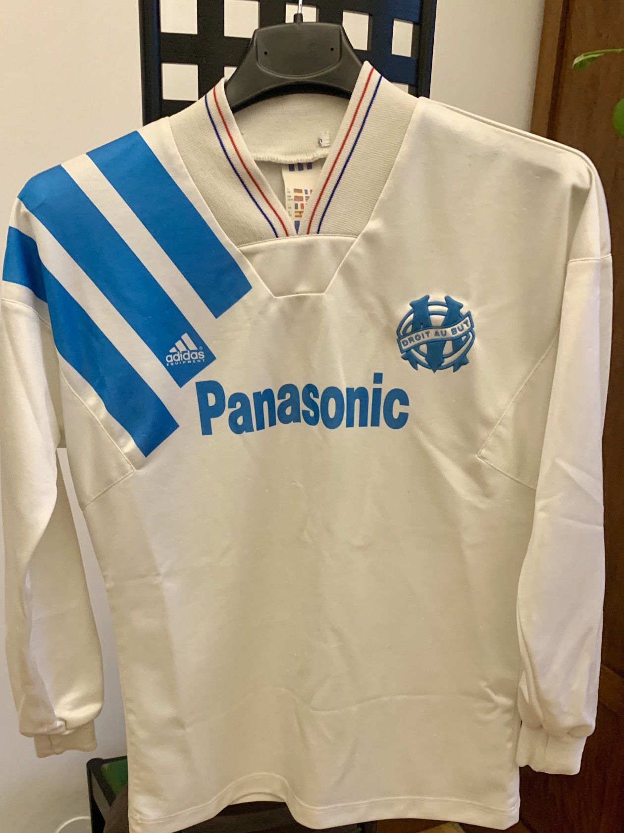 Adidas Olympique de Marseille epic 92-93 Champions xs Size US XS / EU 42 / 0 - 1 Thumbnail
