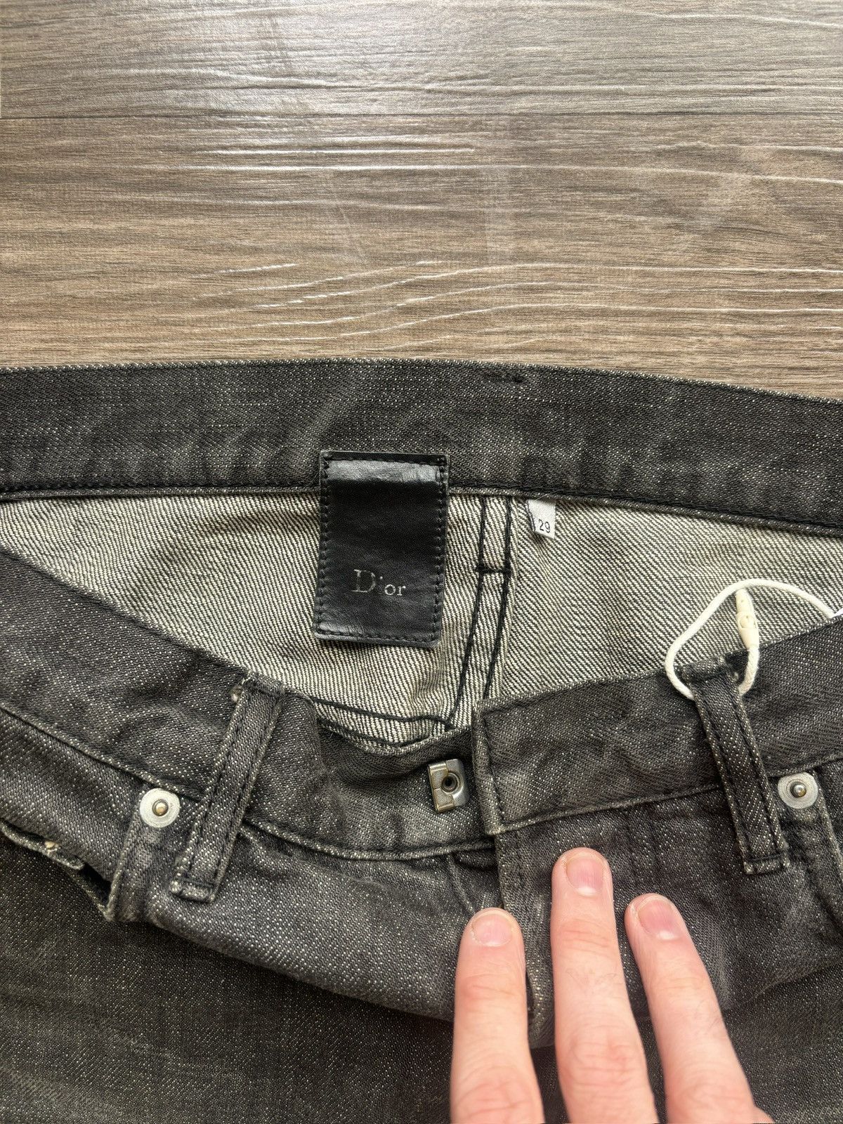 Dior Hedi Slimane SS06 Clawmark Dior Jeans Size US 29 - 3 Thumbnail