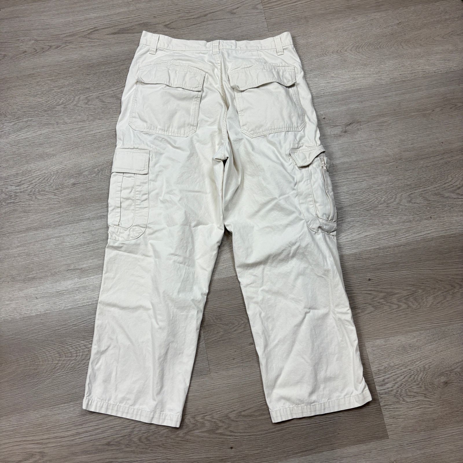 Anchor Blue × Vintage Vintage Anchor Blue Baggy Cargo Pants Men's 36x28 Y2K Skater Size US 36 / EU 52 - 3 Thumbnail