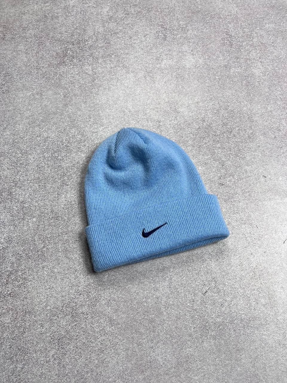 Nike Vintage Nike Swoosh Beanie Hat Y2K Rare Os Size ONE SIZE - 2 Thumbnail