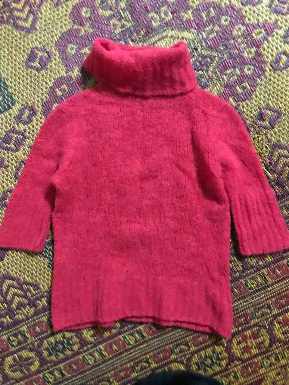 Armani Armani Alpaca Mohair Knit Turtleneck Size XS / US 0-2 / IT 36-38 - 3 Thumbnail