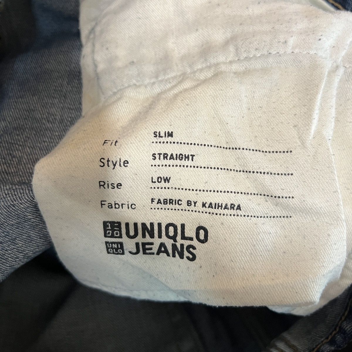 Uniqlo Uniqlo Selvedge Jeans Stretch Slim Fit Men Size 34x29 Size US 34 / EU 50 - 7 Thumbnail