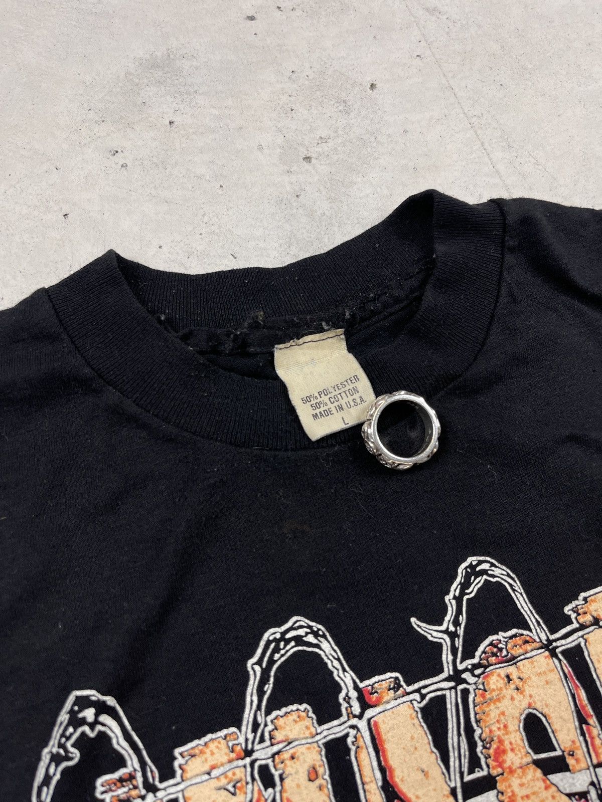 Vintage RARE 1989 Wasp ‘Headless Tour’ Band Tee Size US L / EU 52-54 / 3 - 3 Thumbnail