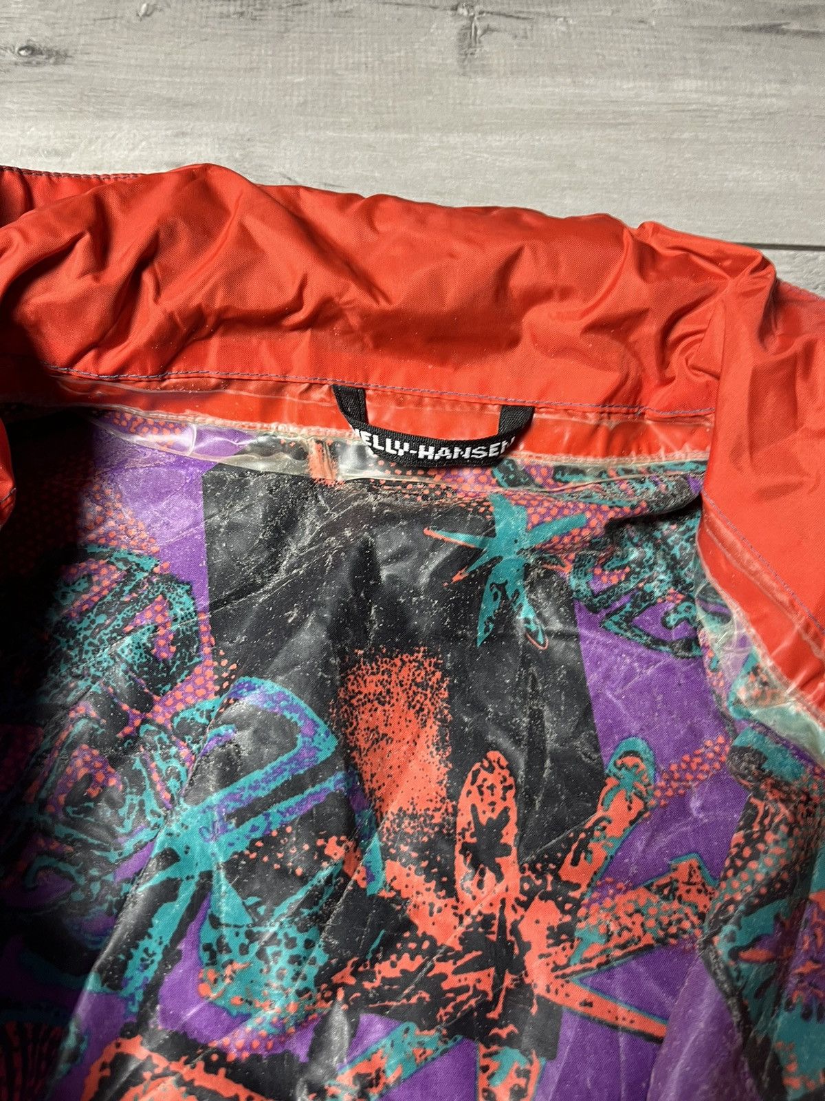 Helly Hansen Helly Hansen rain coat jacket all print sky size XLarge Size US XL / EU 56 / 4 - 4 Thumbnail