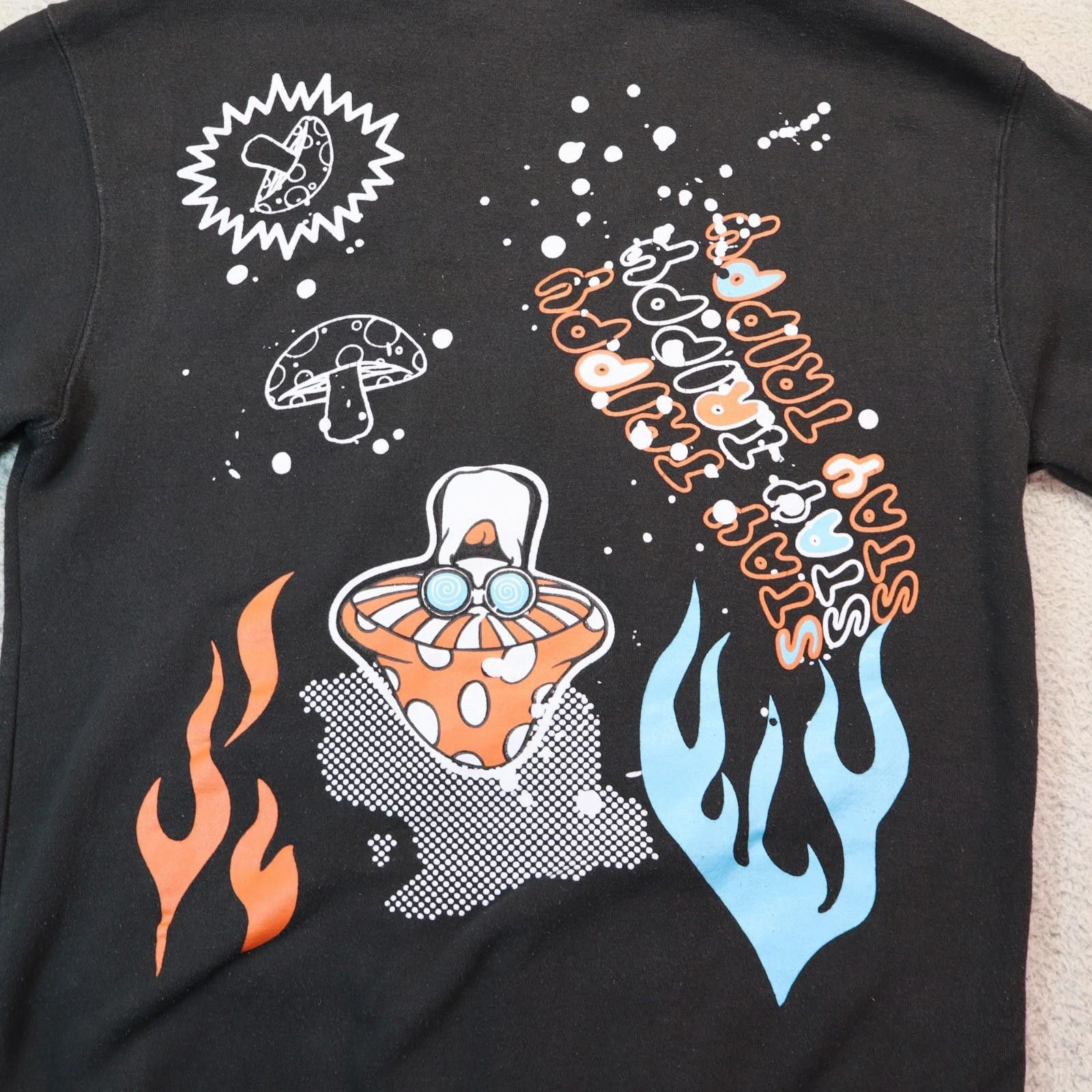 Eighty Eight Eighty Eight Hoodie Men Medium Black Stay Trippy Mushrooms Size US L / EU 52-54 / 3 - 10 Thumbnail