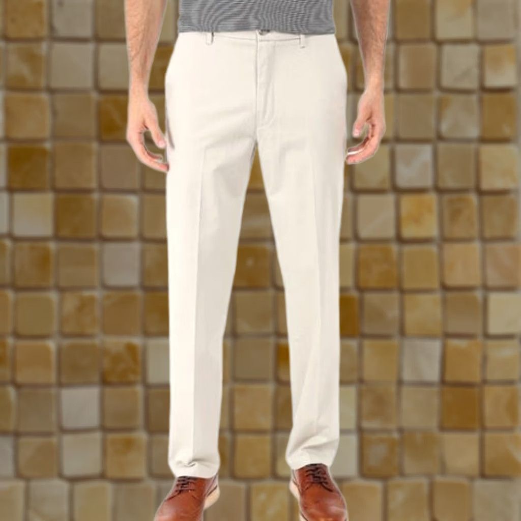 Dockers DOCKERS Signature Khaki Slim Cloud Dress Pants Shirt? Size US 34 / EU 50 - 1 Preview