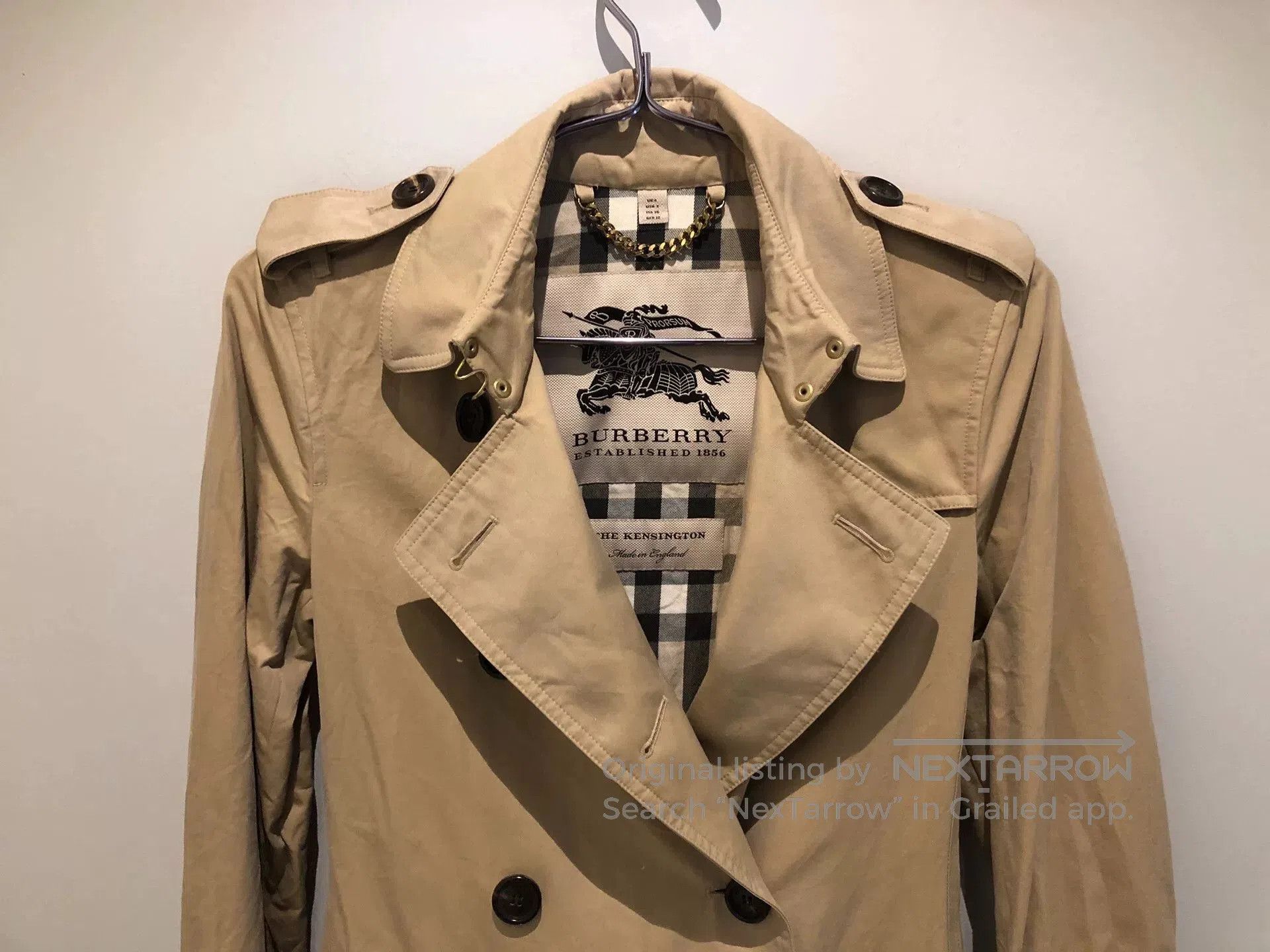 Burberry Burberry Kensington Women's Trench Coat. Size XS / US 0-2 / IT 36-38 - 3 Thumbnail