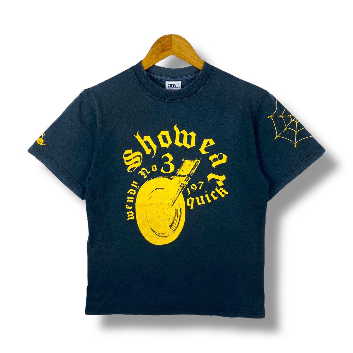 Vintage Vintage 90's SHOWEAR Wendy No 3 Rockabilly Style Tee Shirt Size US S / EU 44-46 / 1 - 1 Thumbnail