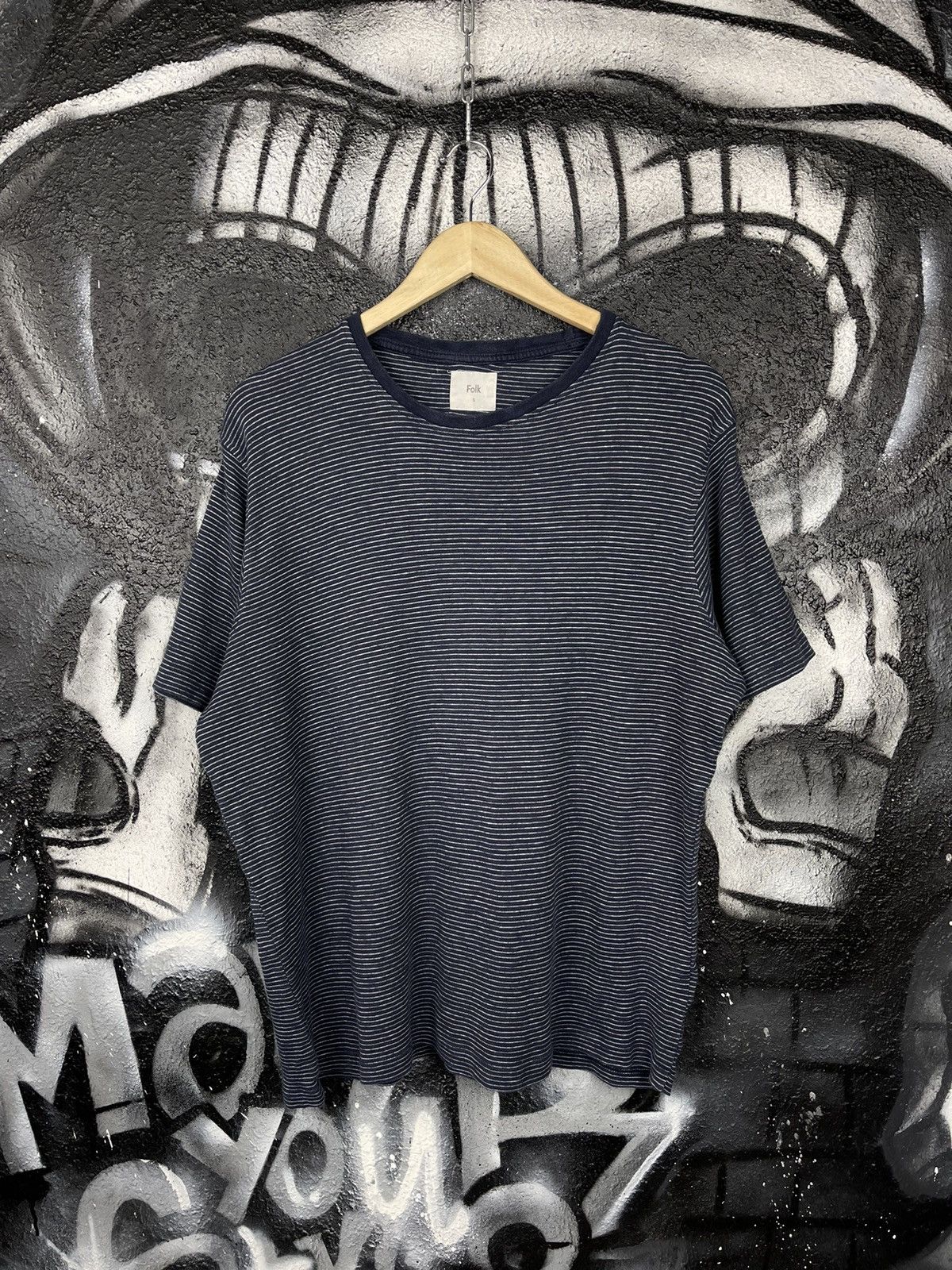 Folk Folk Striped T-Shirt Men’s Size s Size US S / EU 44-46 / 1 - 2 Thumbnail