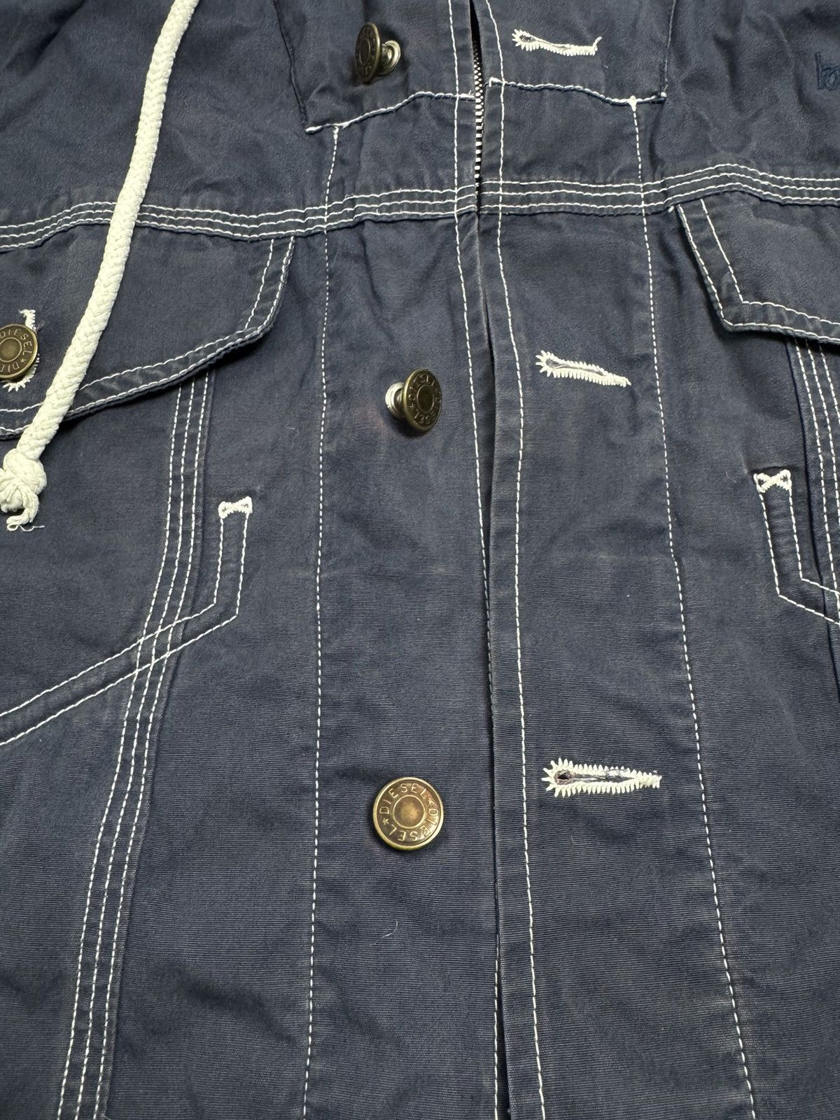 Diesel Diesel vintage blue jacket Size US L / EU 52-54 / 3 - 2 Thumbnail