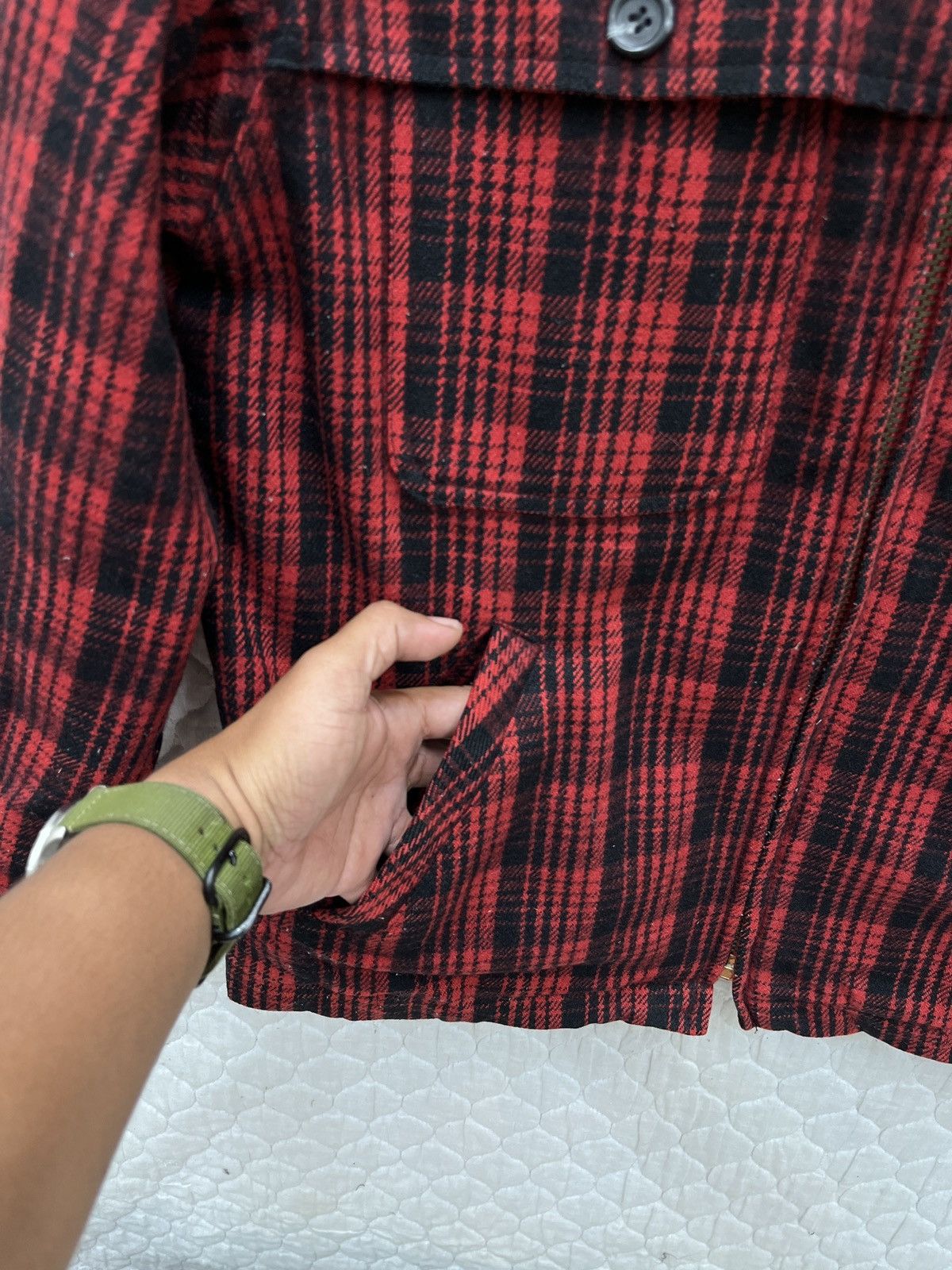Sugar Cane 🔥🔥🔥HENRY LEAR SUGAR CANE TOYO ENTERPRISE TARTAN WOOL JACKET Size US M / EU 48-50 / 2 - 16 Thumbnail