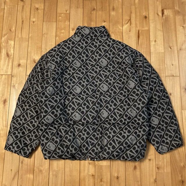 Bape BAPE Denim Monogram Puffer Down Jacket a bathing ape Size US XXL / EU 58 / 5 - 3 Thumbnail