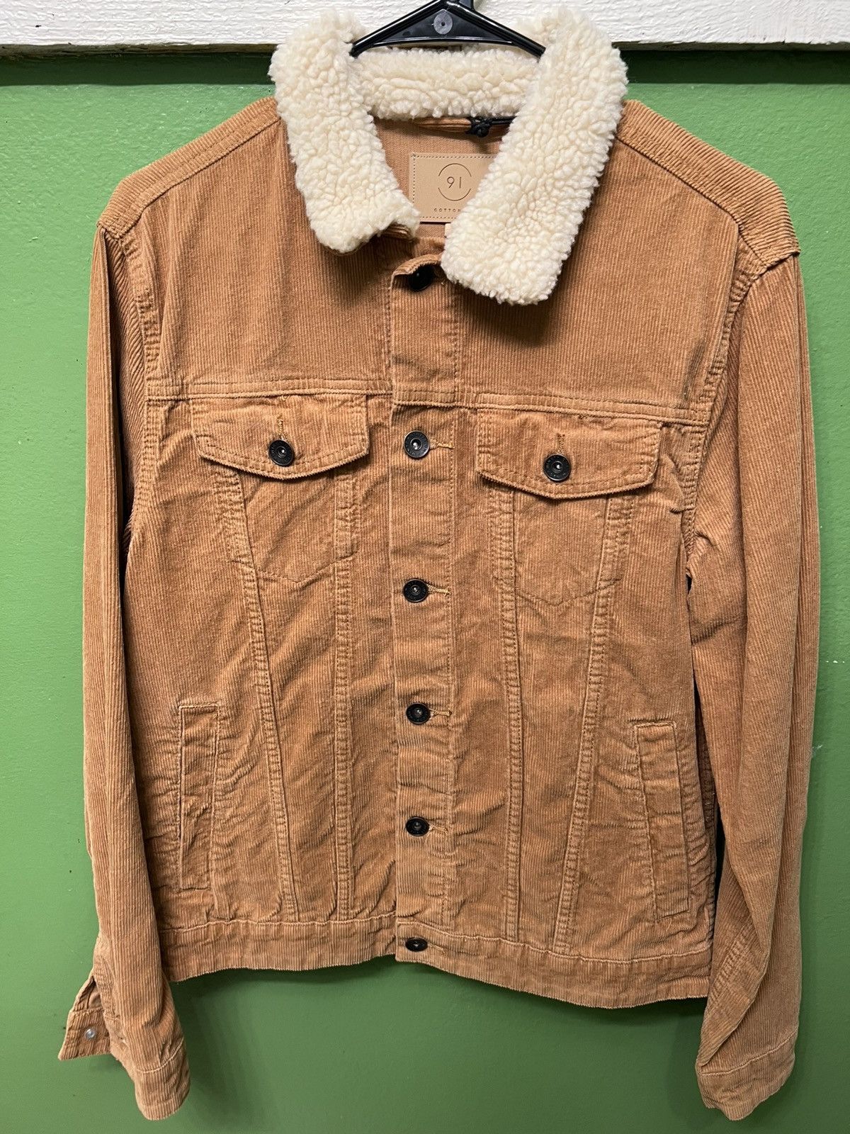Cotton On. Small Corduroy Fleece Jacket!