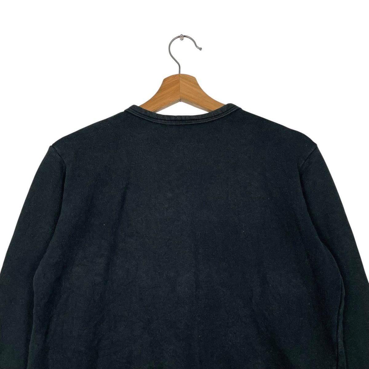 agnes b. Agnes B Snap Button Black Blouse Size S / US 4 / IT 40 - 8 Thumbnail
