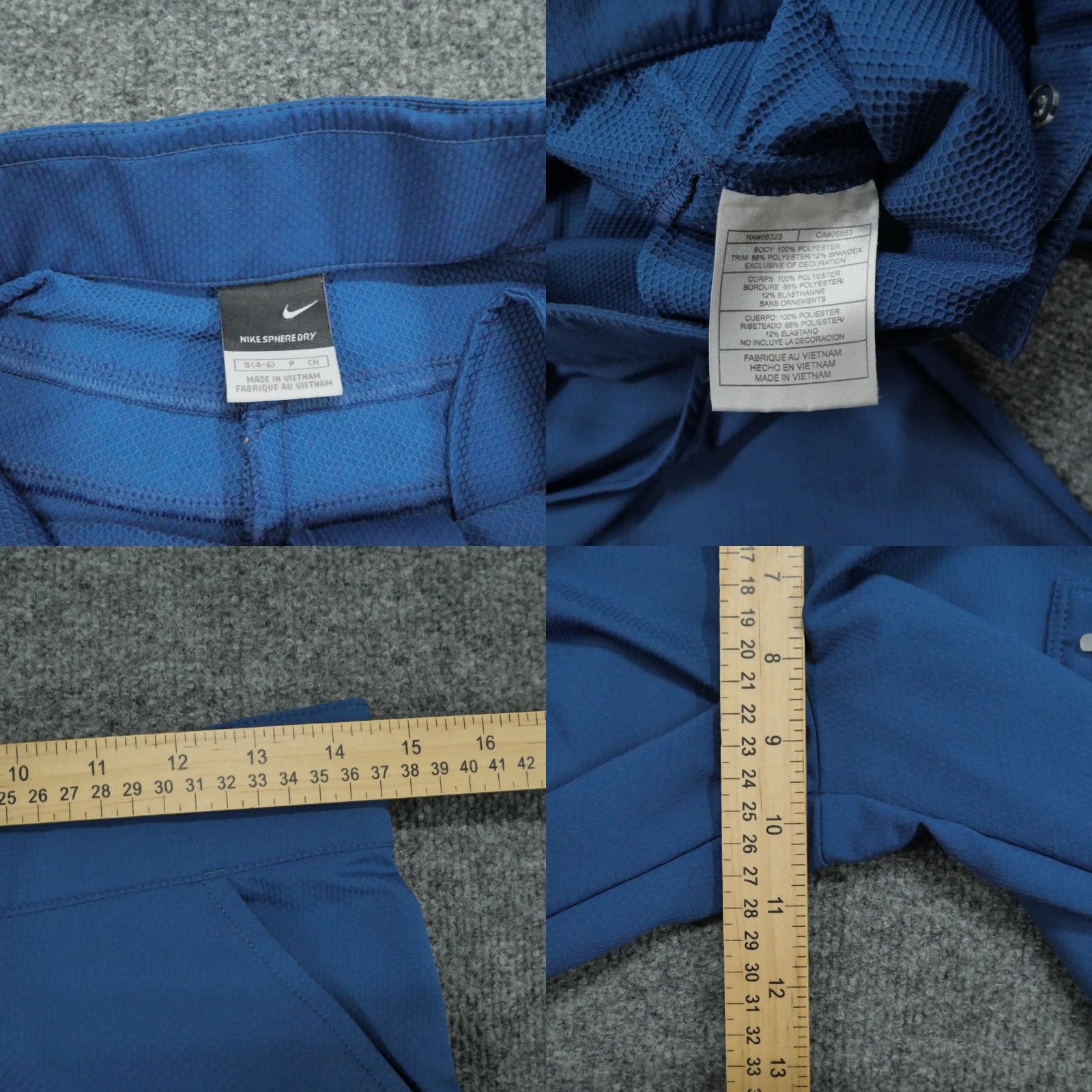 Nike Nike Pants Womens Small Blue Ankle Zip Track Sphere Dri Outdoors Size 28" / US 6 / IT 42 - 8 Thumbnail