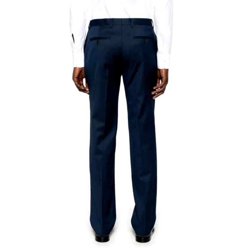 Sandro Sandro Men's Royal Blue Wool Suit Trousers Size 38 Size US 38 / EU 54 - 2 Thumbnail