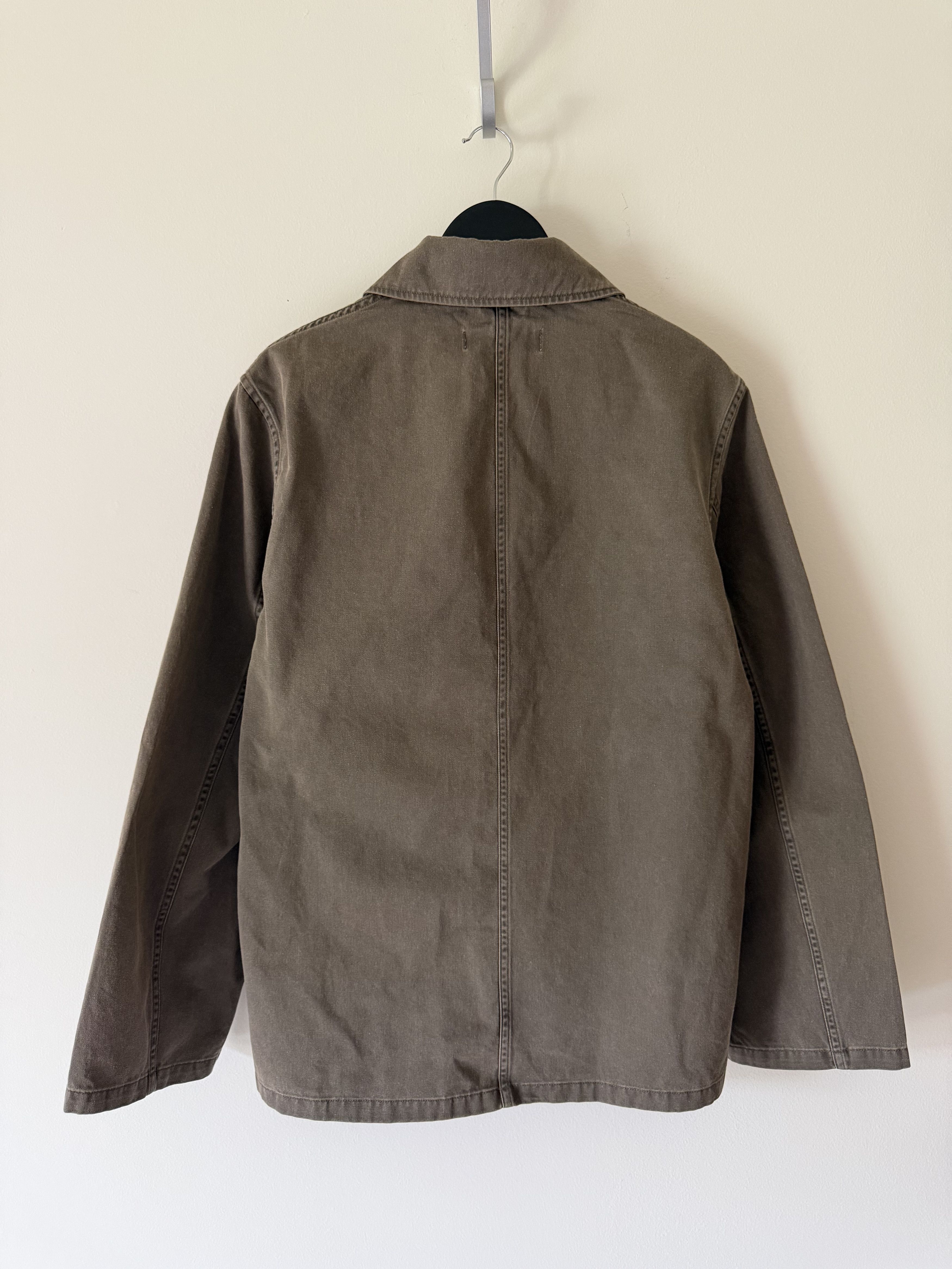 Our Legacy Our Legacy Twill Dutch Work Jacket in Ditch Wash Brown Size US M / EU 48-50 / 2 - 5 Thumbnail