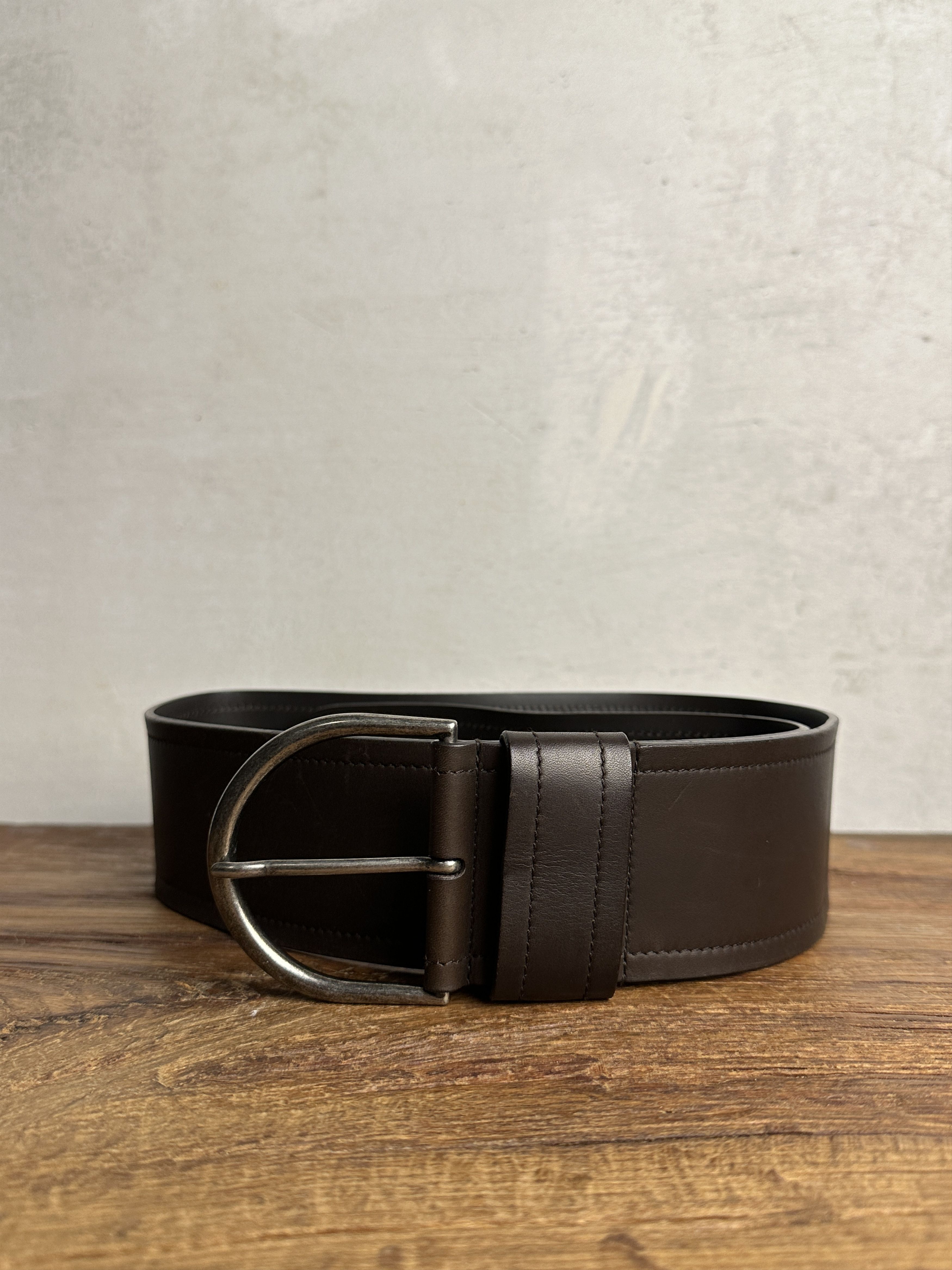 Saint Laurent Paris YSL Vintage Leather Waist Belt Size ONE SIZE - 1 Thumbnail