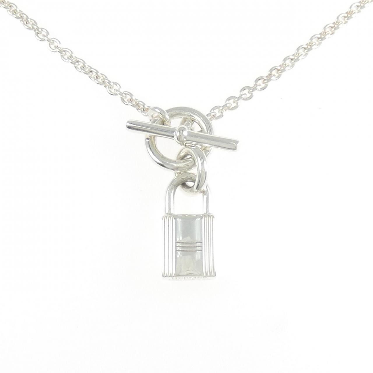 Hermes Hermes Hermes Amulette Cadenas 925 Silver Necklace Precious Metal Necklace DUTY FREE for USA Size ONE SIZE - 1 Thumbnail