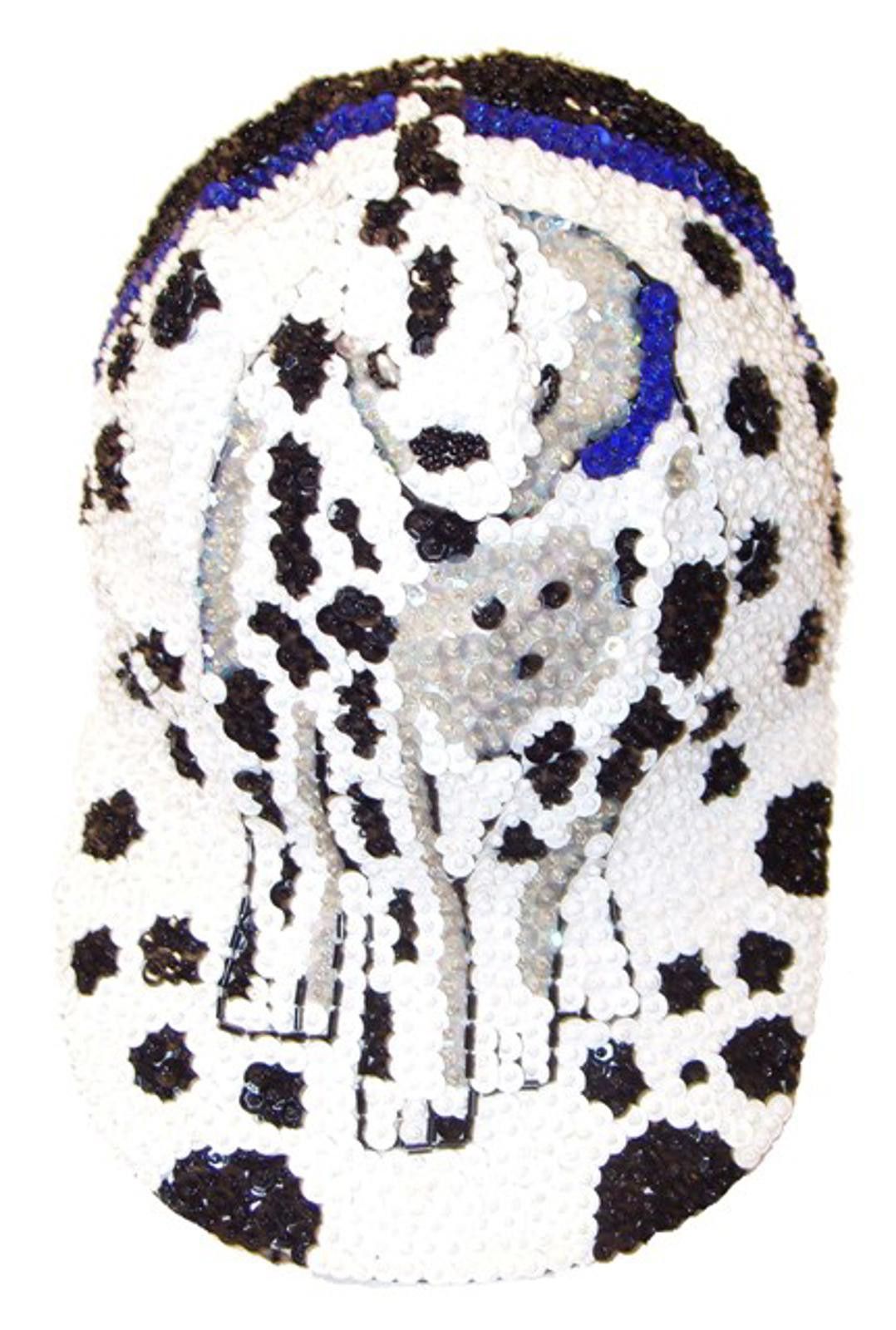 Designer Sequin Baseball Cap Lots Of Spots Size ONE SIZE - 1 Preview