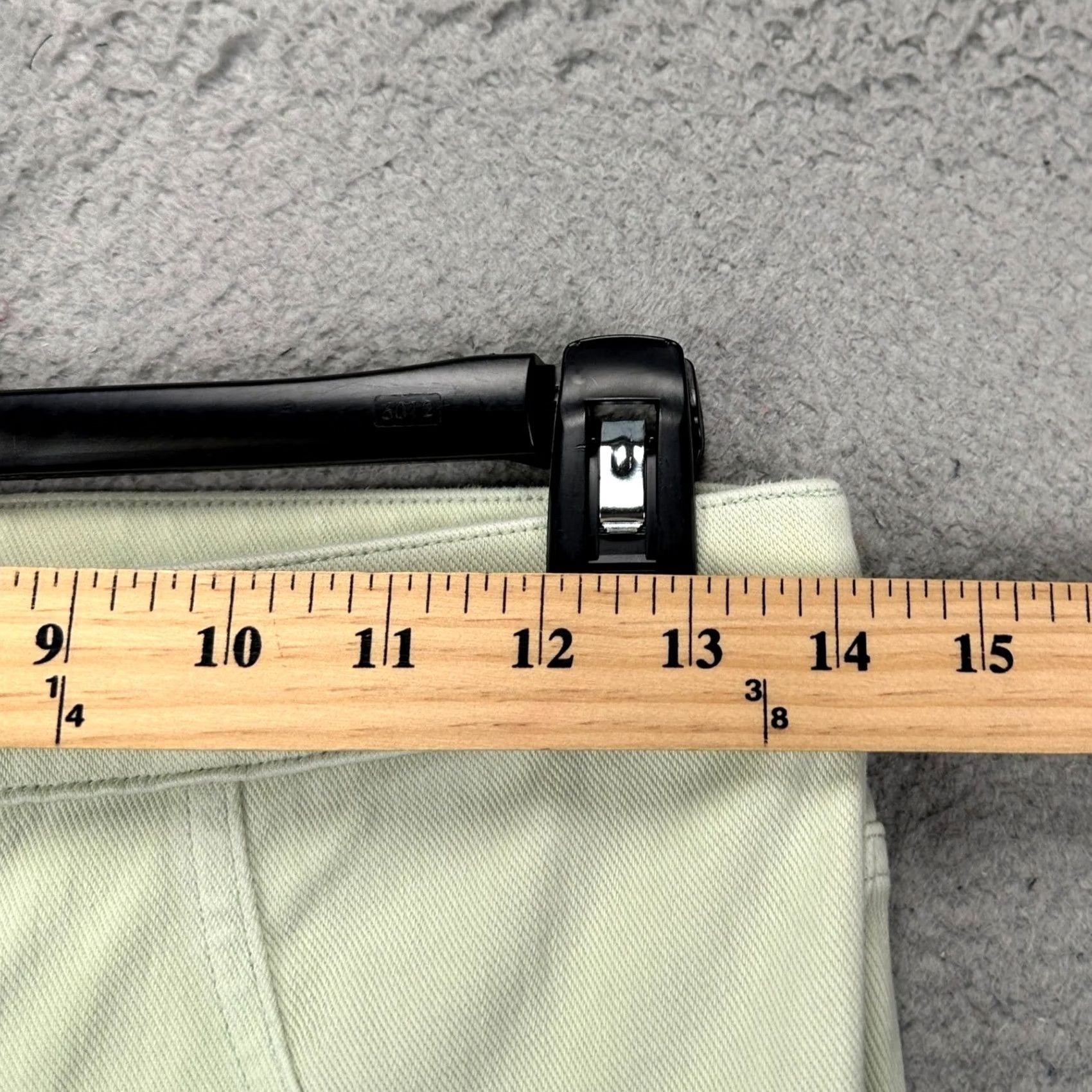 Spanx Spanx Jeans Jeggings Womens Medium Light Green Stretch Elastic Waist Pull On Size 32" / US 10 / IT 46 - 6 Thumbnail
