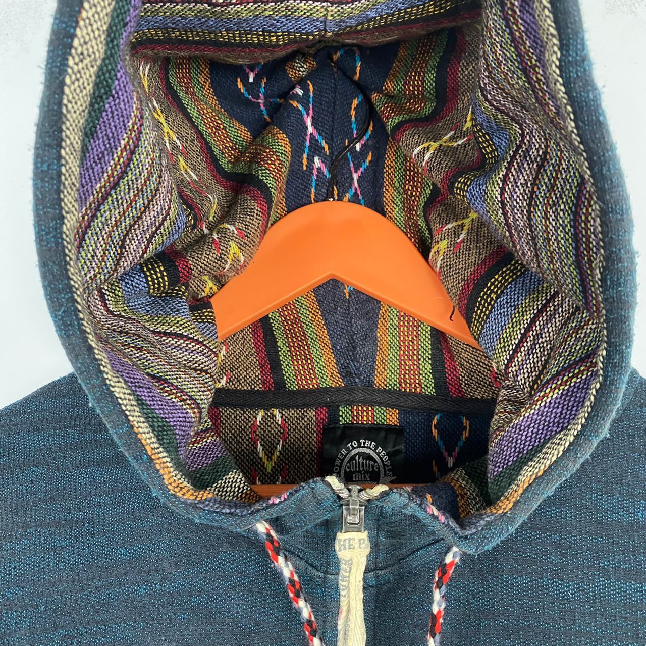 Vintage Vintage Power to the People Culture Mix Full Zip Hoodie Size US XXL / EU 58 / 5 - 9 Thumbnail