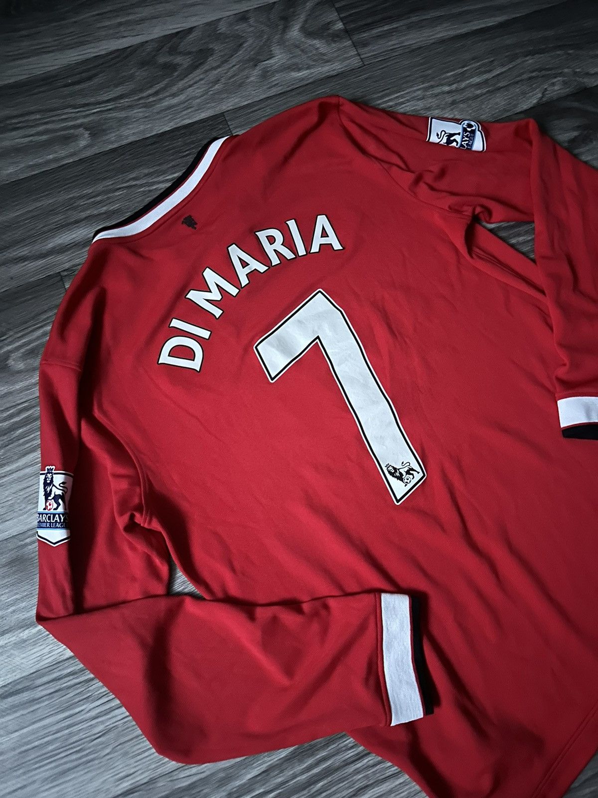 Nike Nike Manchester United Di Maria 2014-2015 Home Longsleeve Size US M / EU 48-50 / 2 - 5 Thumbnail