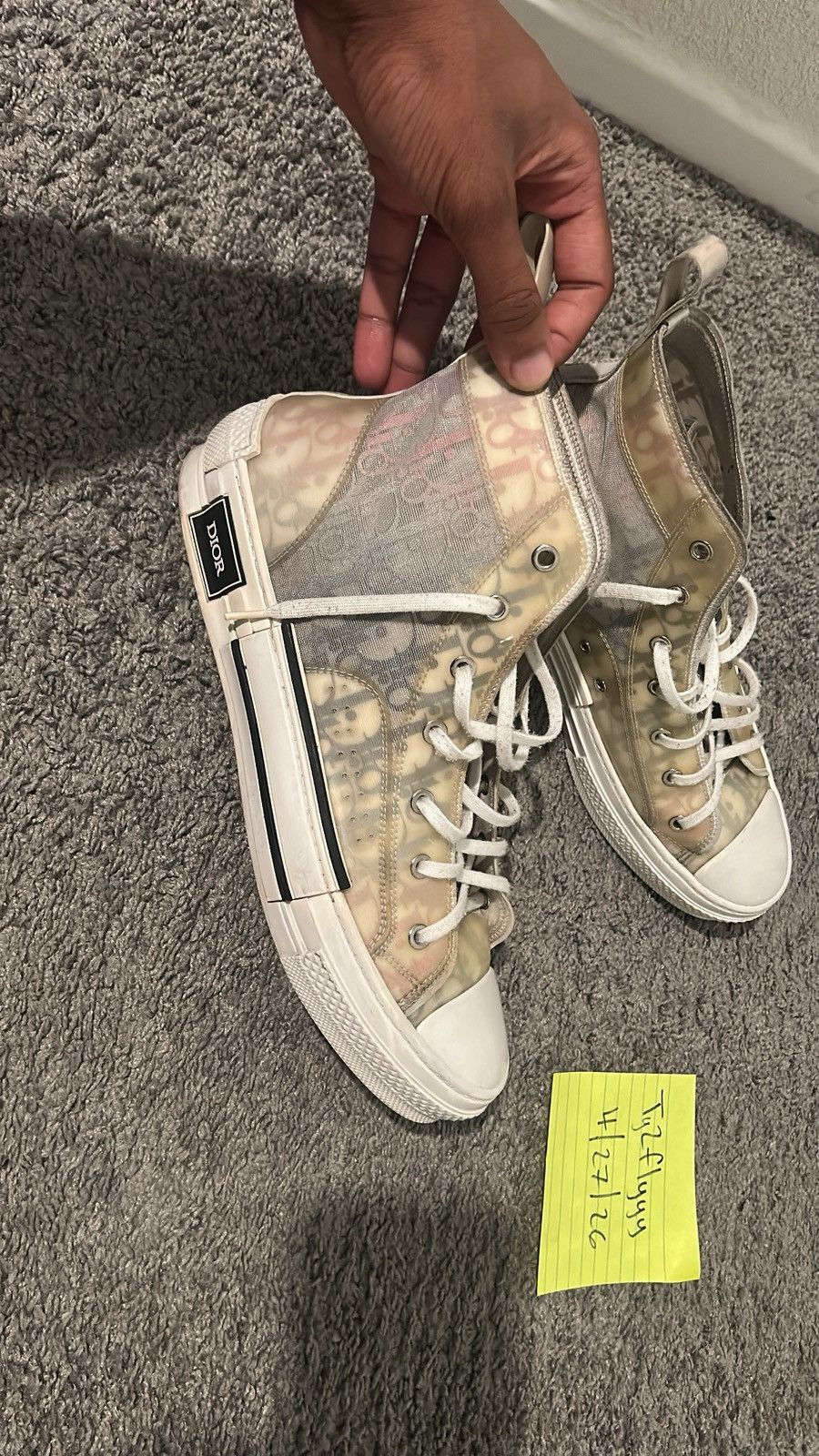 Dior Dior B23 High ‘Dior Oblique - Multi’ Size US 10.5 / EU 43-44 - 7 Thumbnail